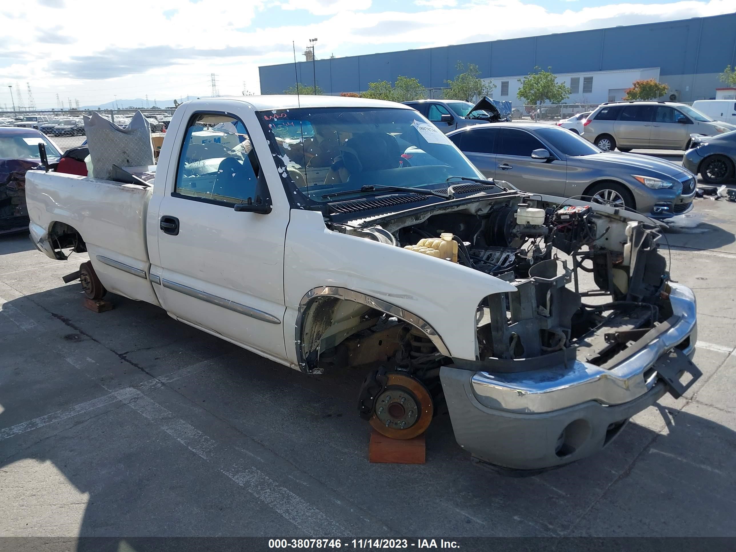 GMC SIERRA 2005 1gtec14v95z119435