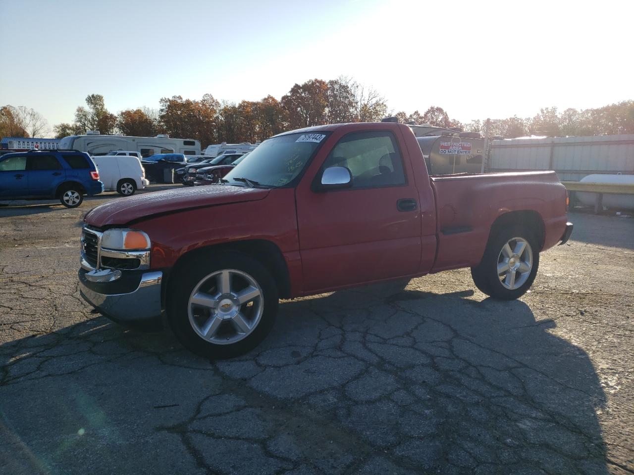 GMC SIERRA 2000 1gtec14w2yz117278