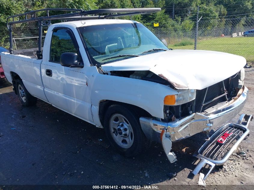 GMC SIERRA 2002 1gtec14w32z112386