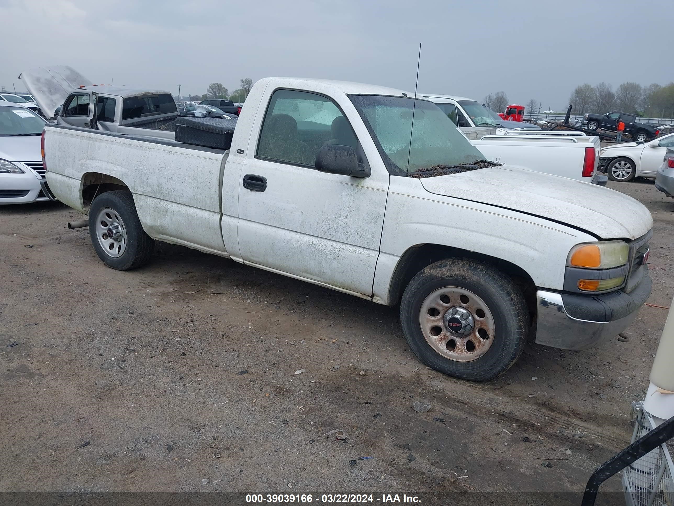 GMC SIERRA 2000 1gtec14w3ye130550