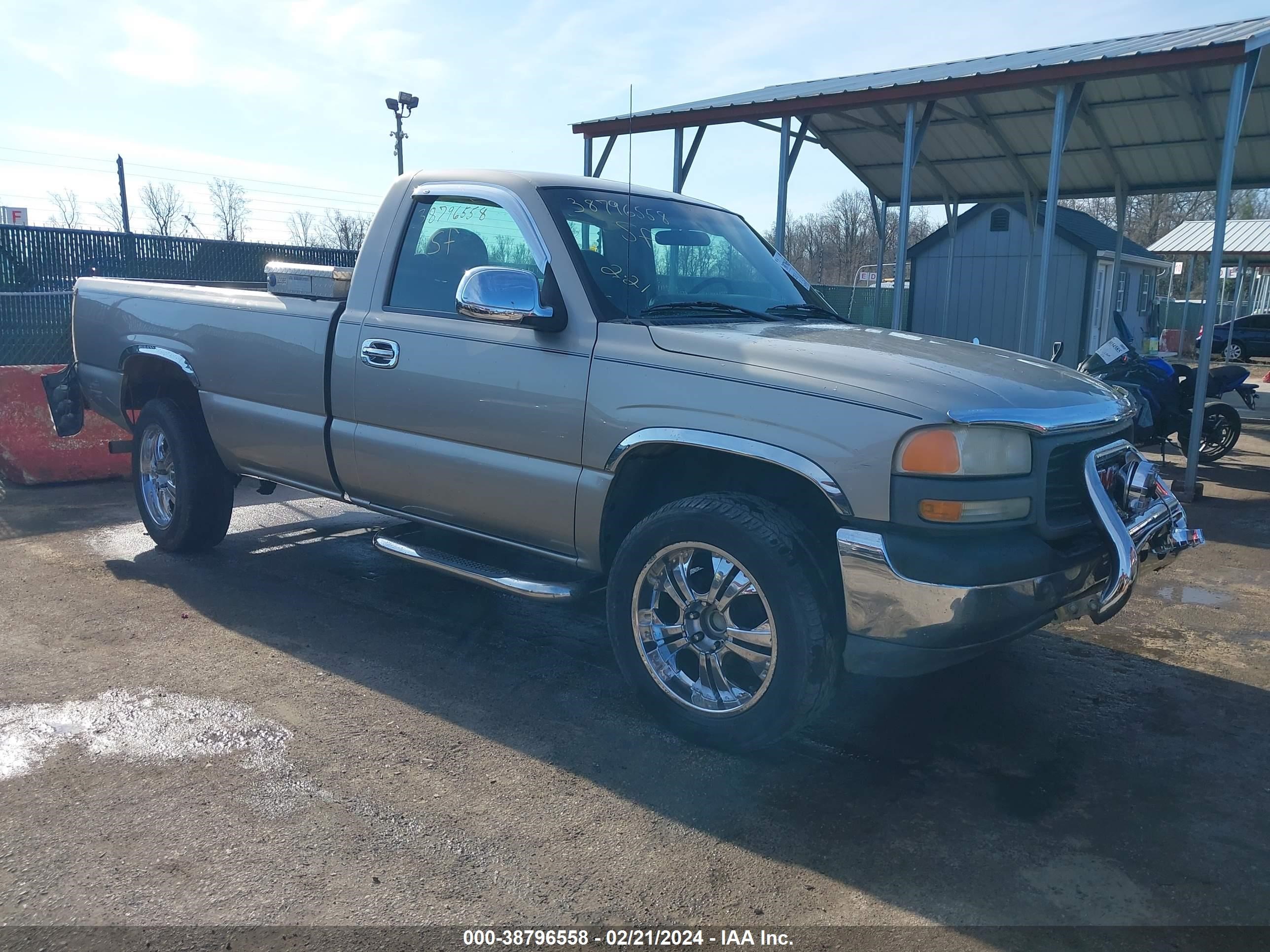 GMC SIERRA 2002 1gtec14w42z146269