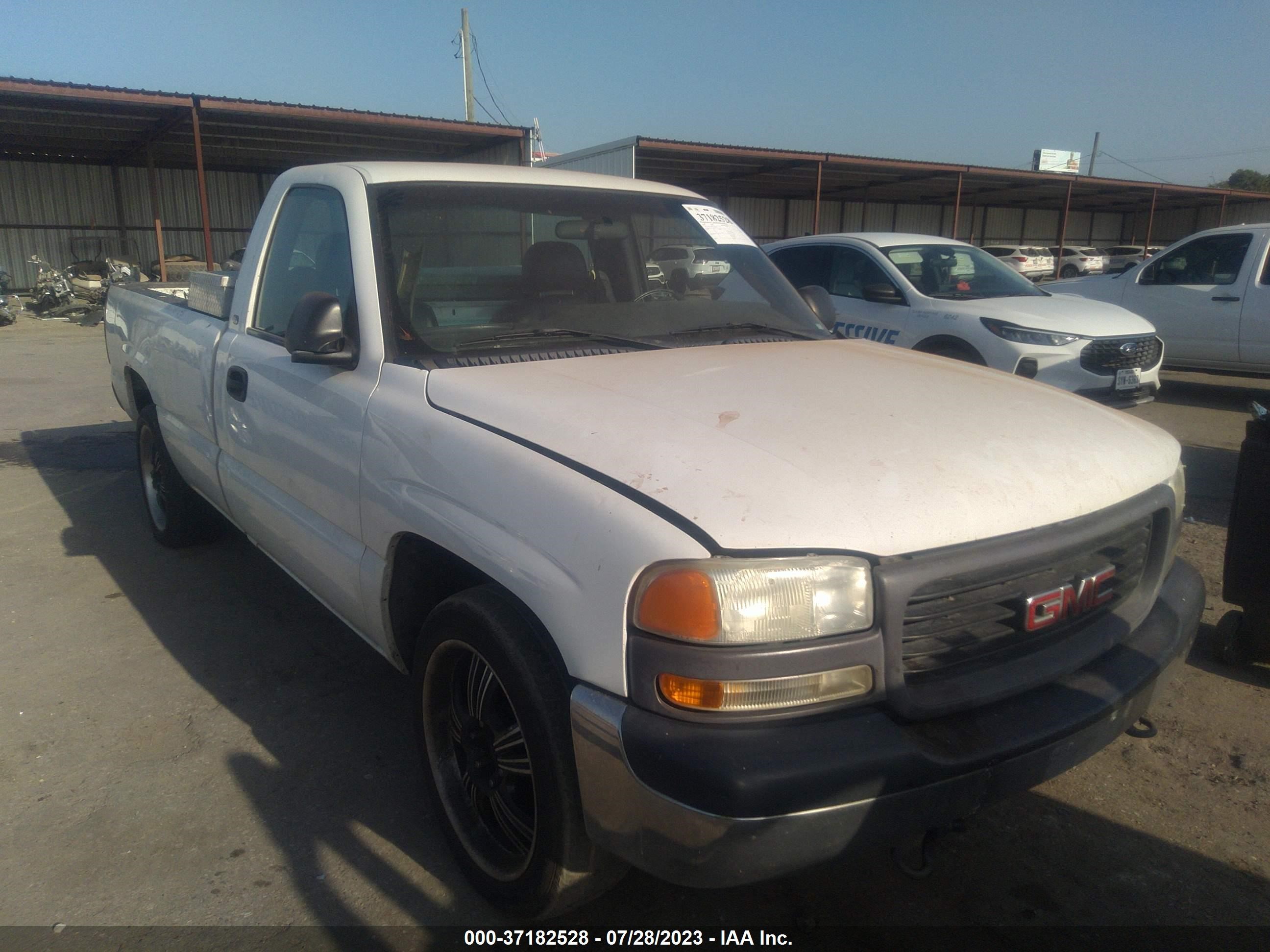 GMC SIERRA 2001 1gtec14w71z206740