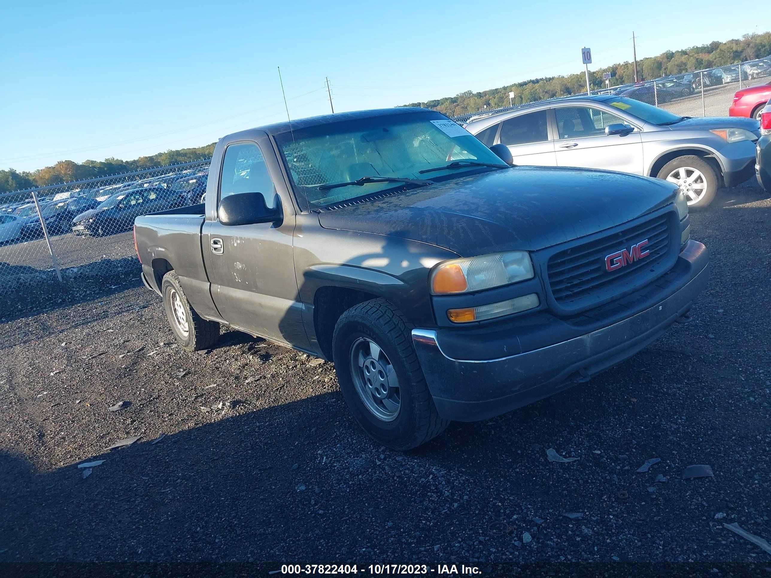 GMC SIERRA 2002 1gtec14w72z267216