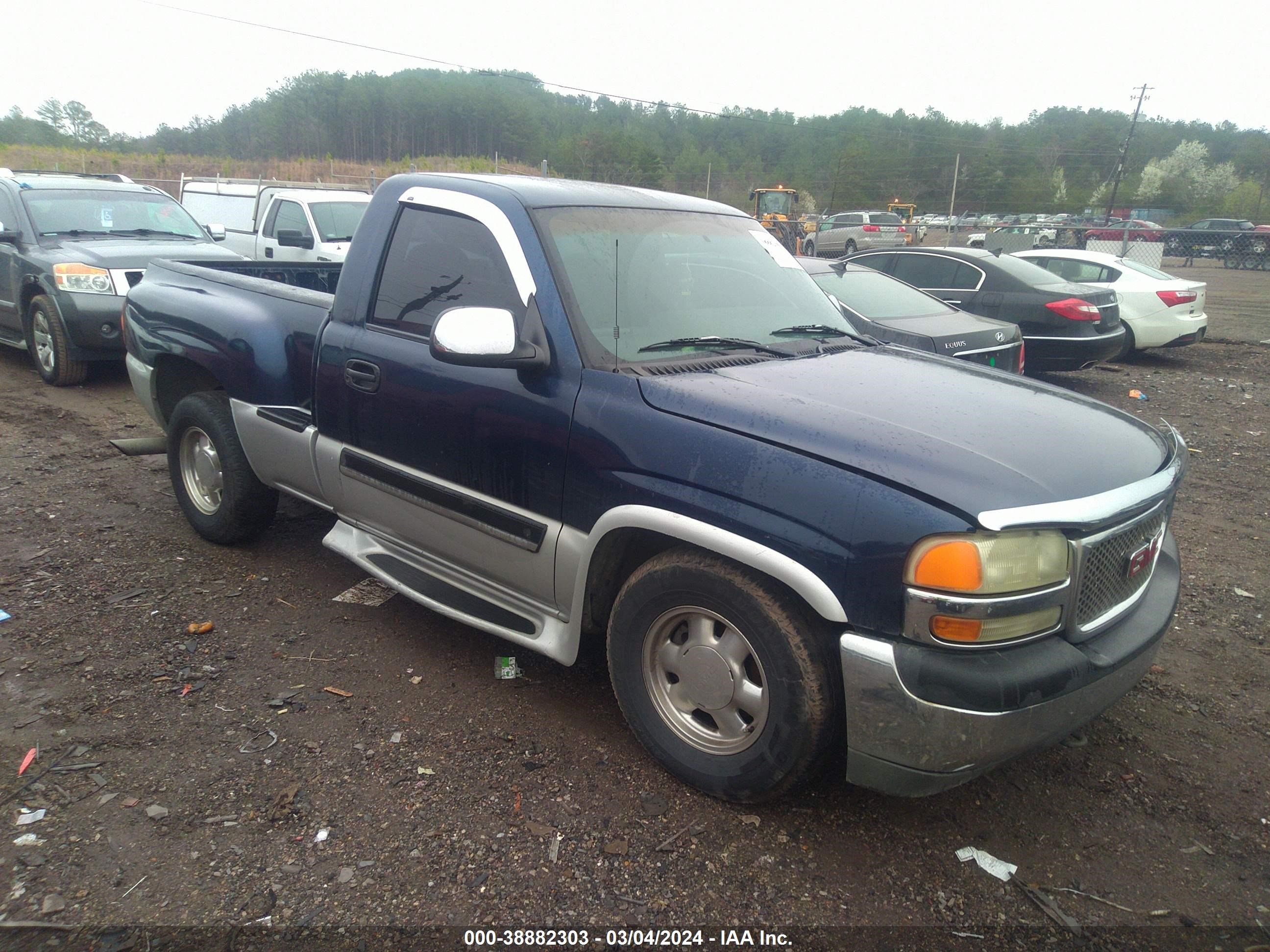 GMC SIERRA 2000 1gtec14w7yz197063