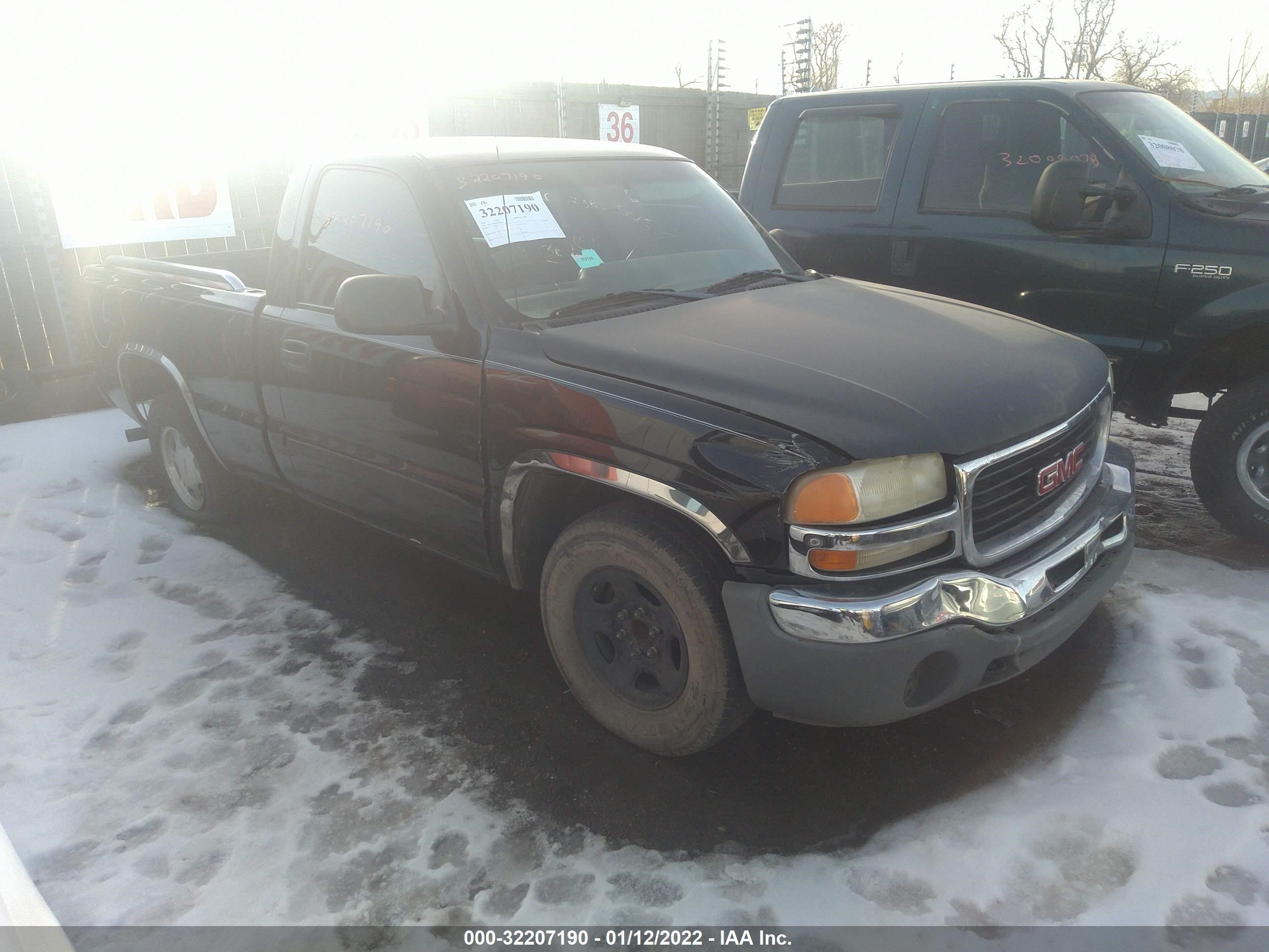 GMC SIERRA 2003 1gtec14x03z204291