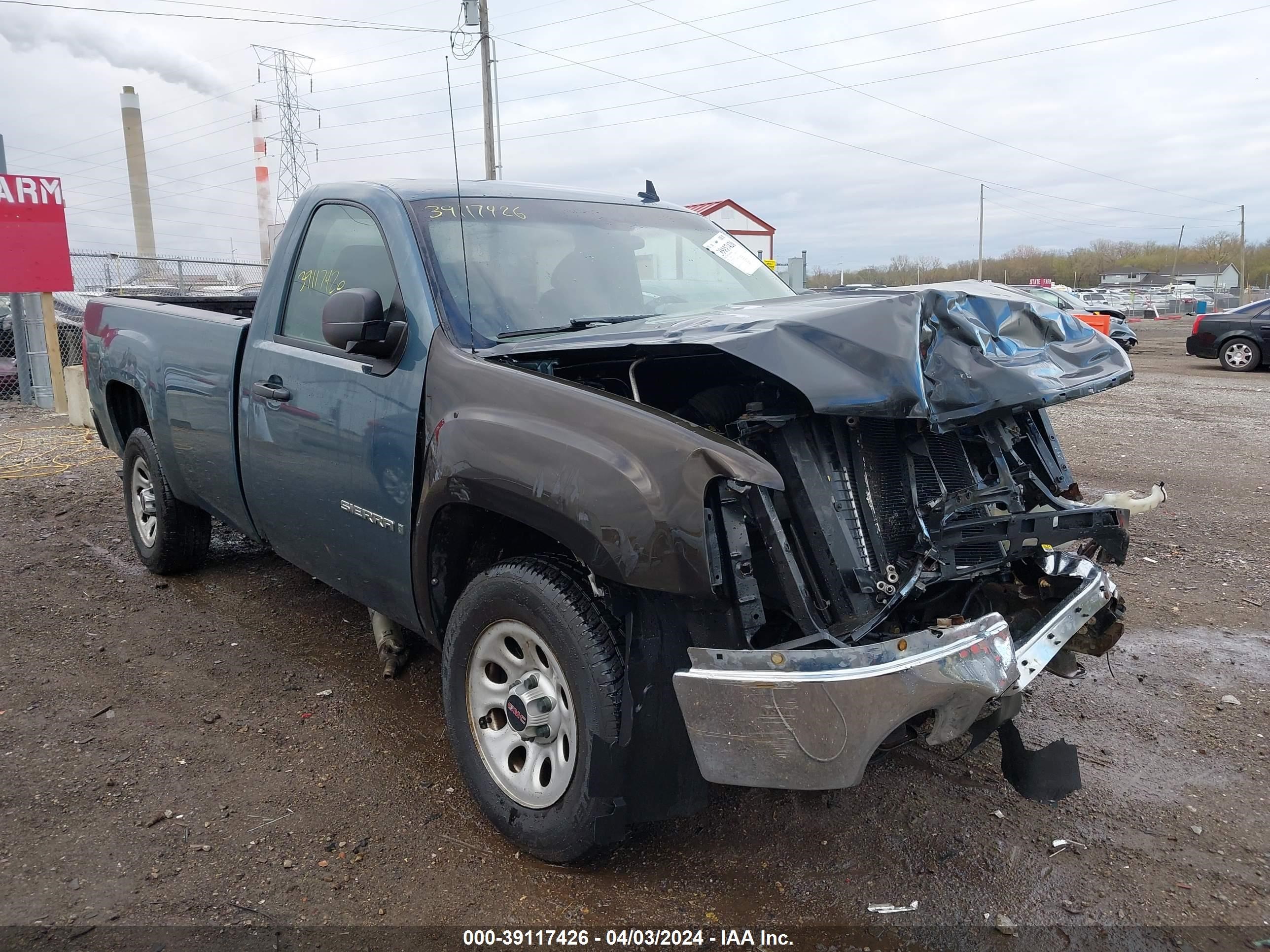 GMC SIERRA 2009 1gtec14x29z173618