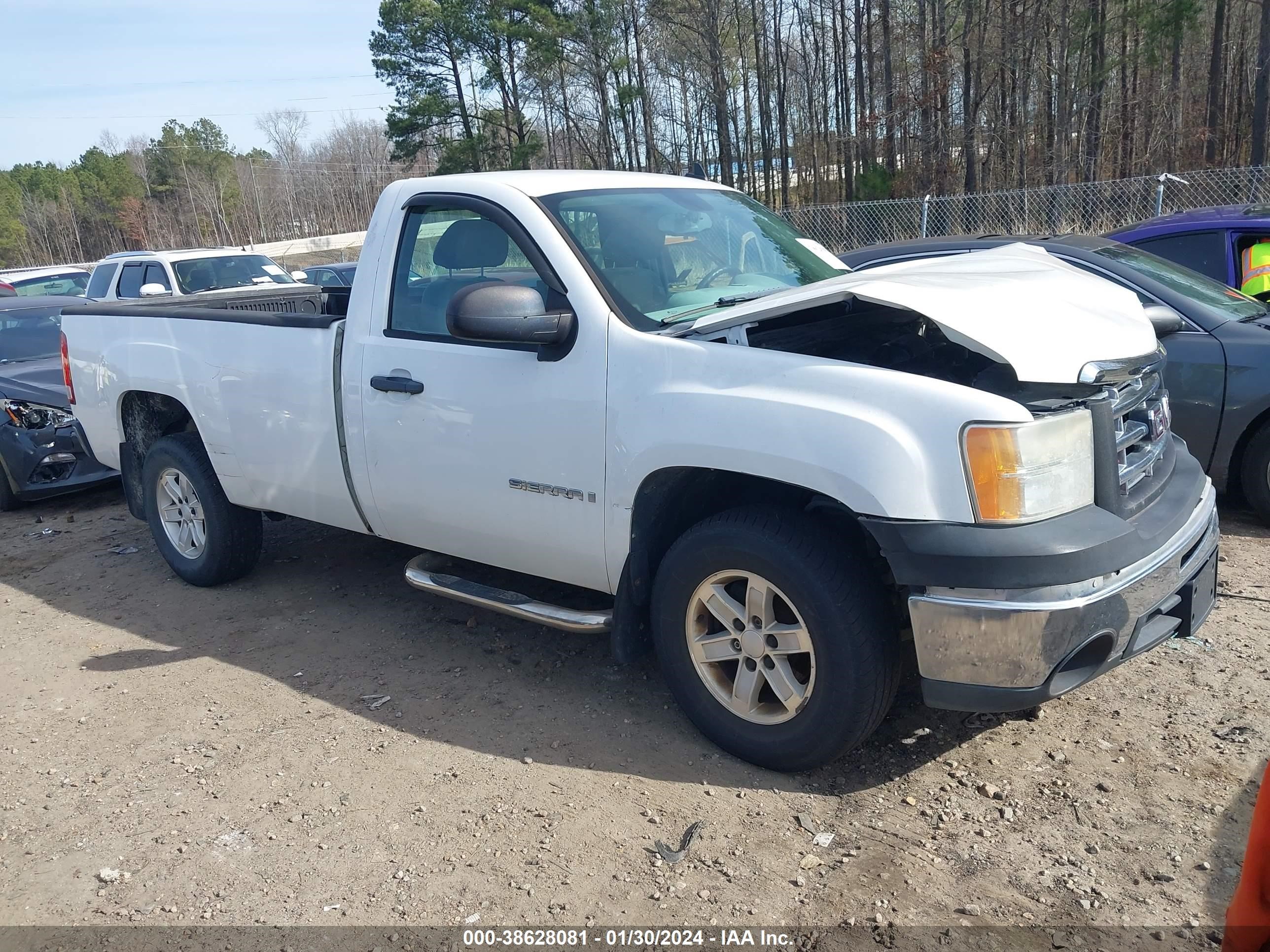 GMC SIERRA 2009 1gtec14x29z193450