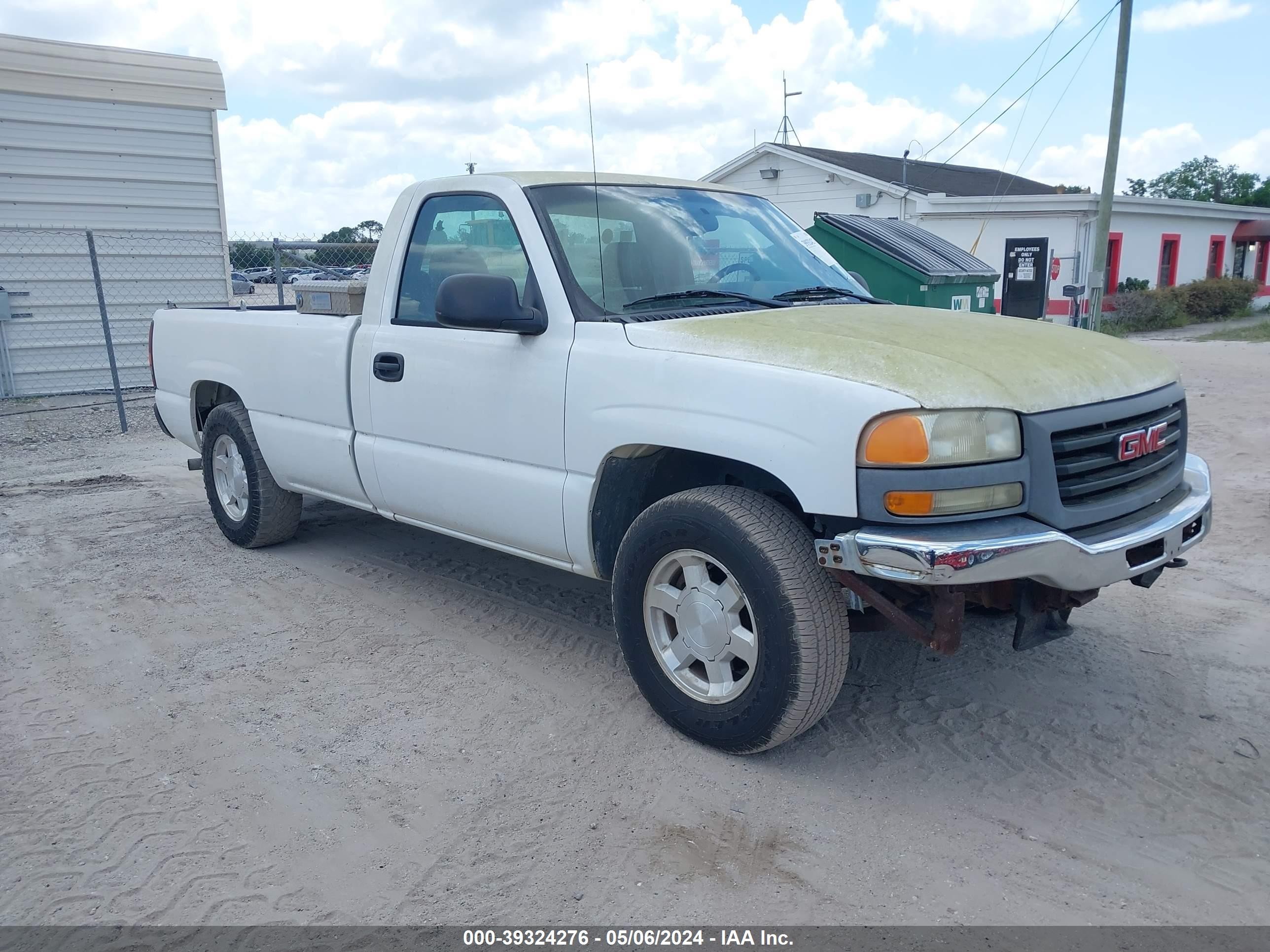 GMC SIERRA 2005 1gtec14x35z161276