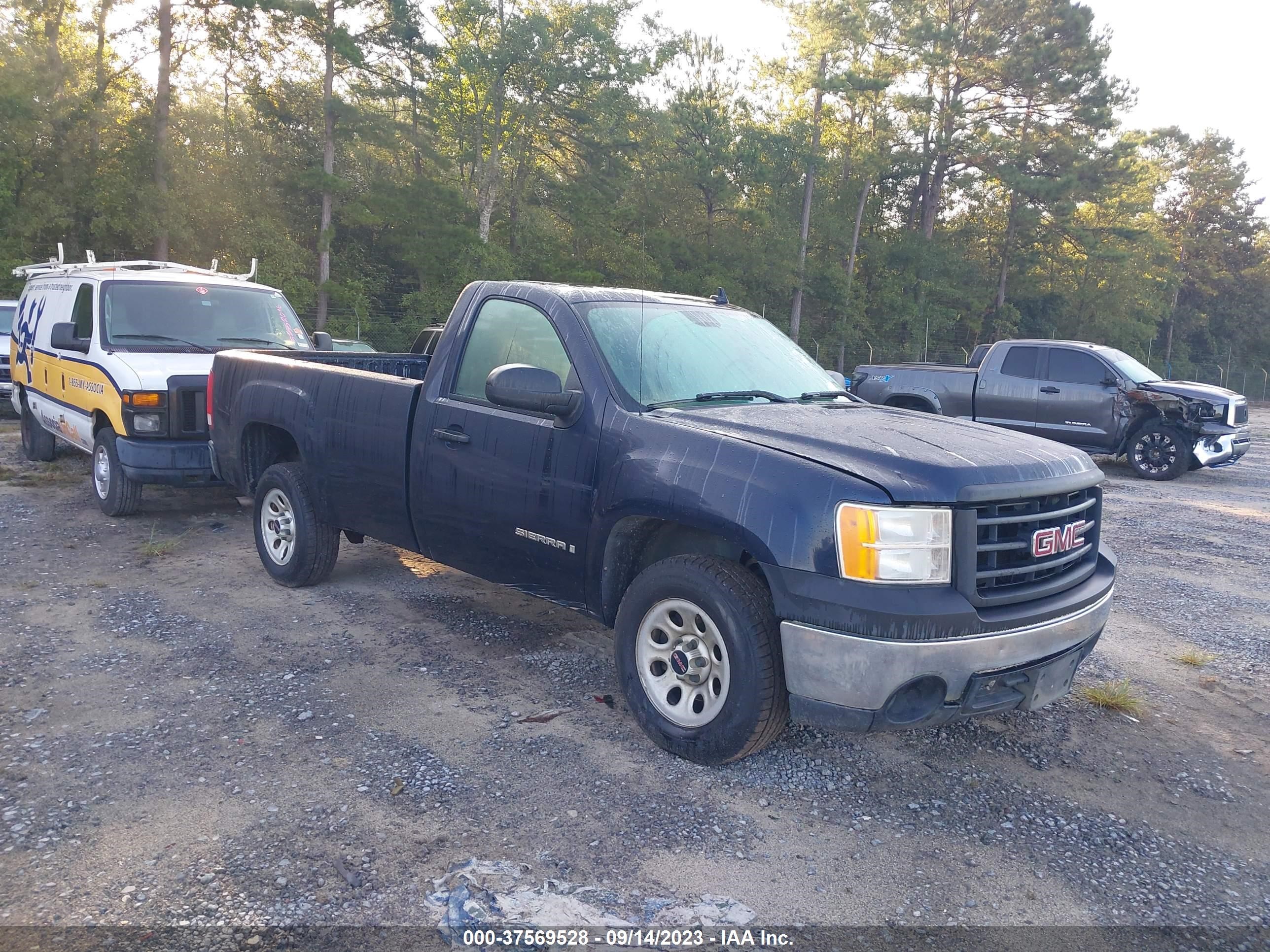 GMC SIERRA 2007 1gtec14x37z608255