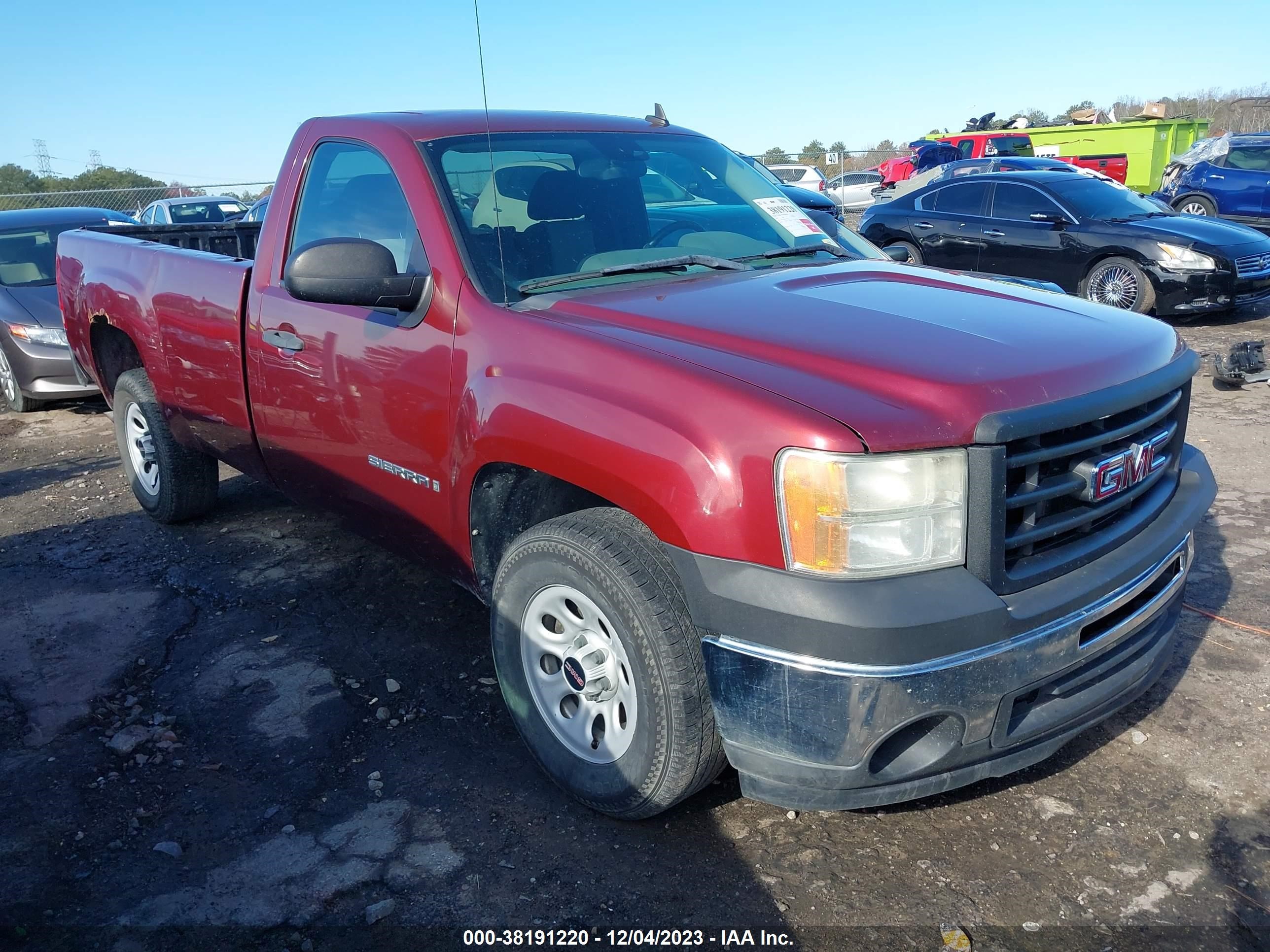 GMC SIERRA 2009 1gtec14x39z143978