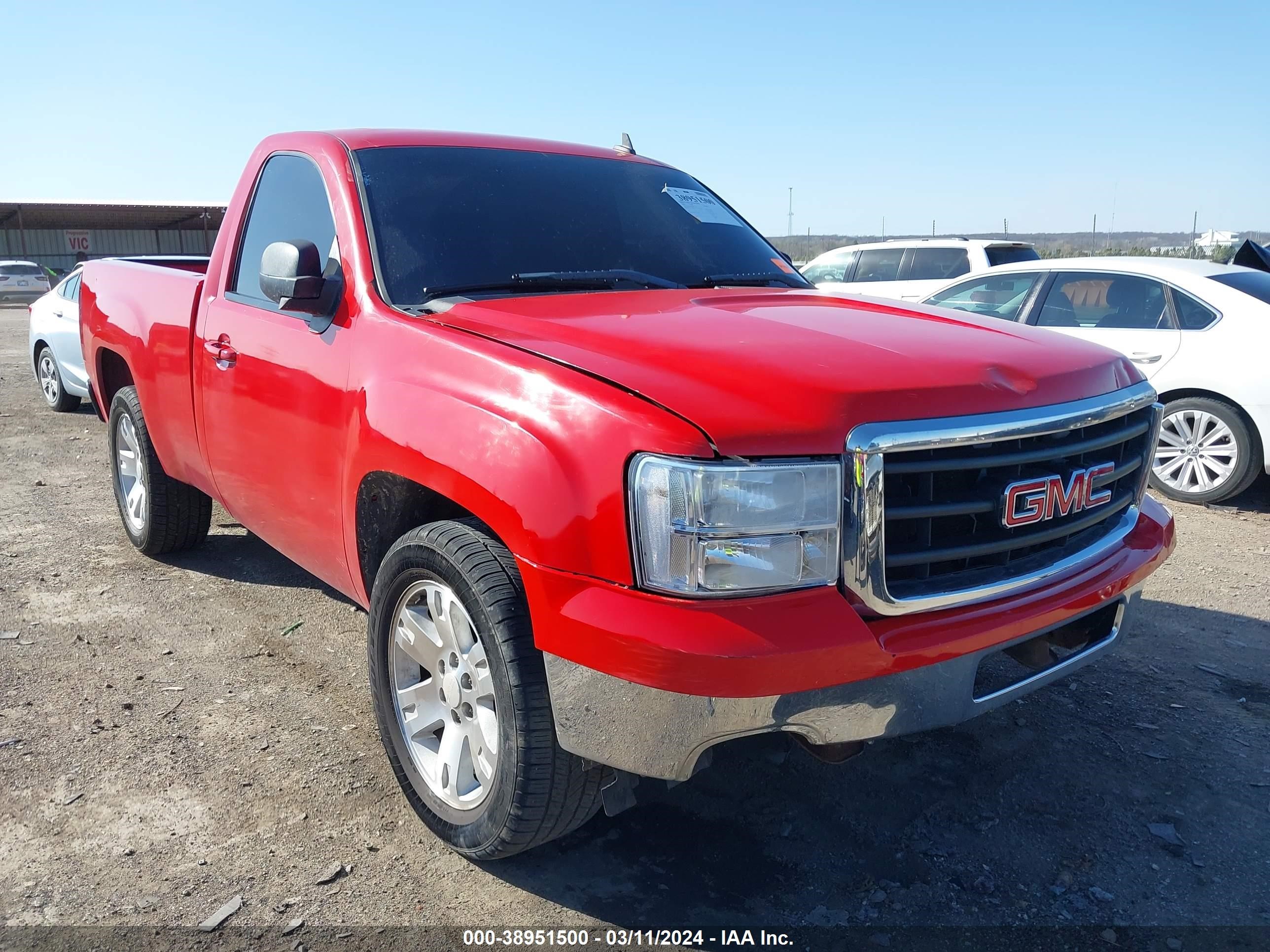 GMC SIERRA 2008 1gtec14x48z273346