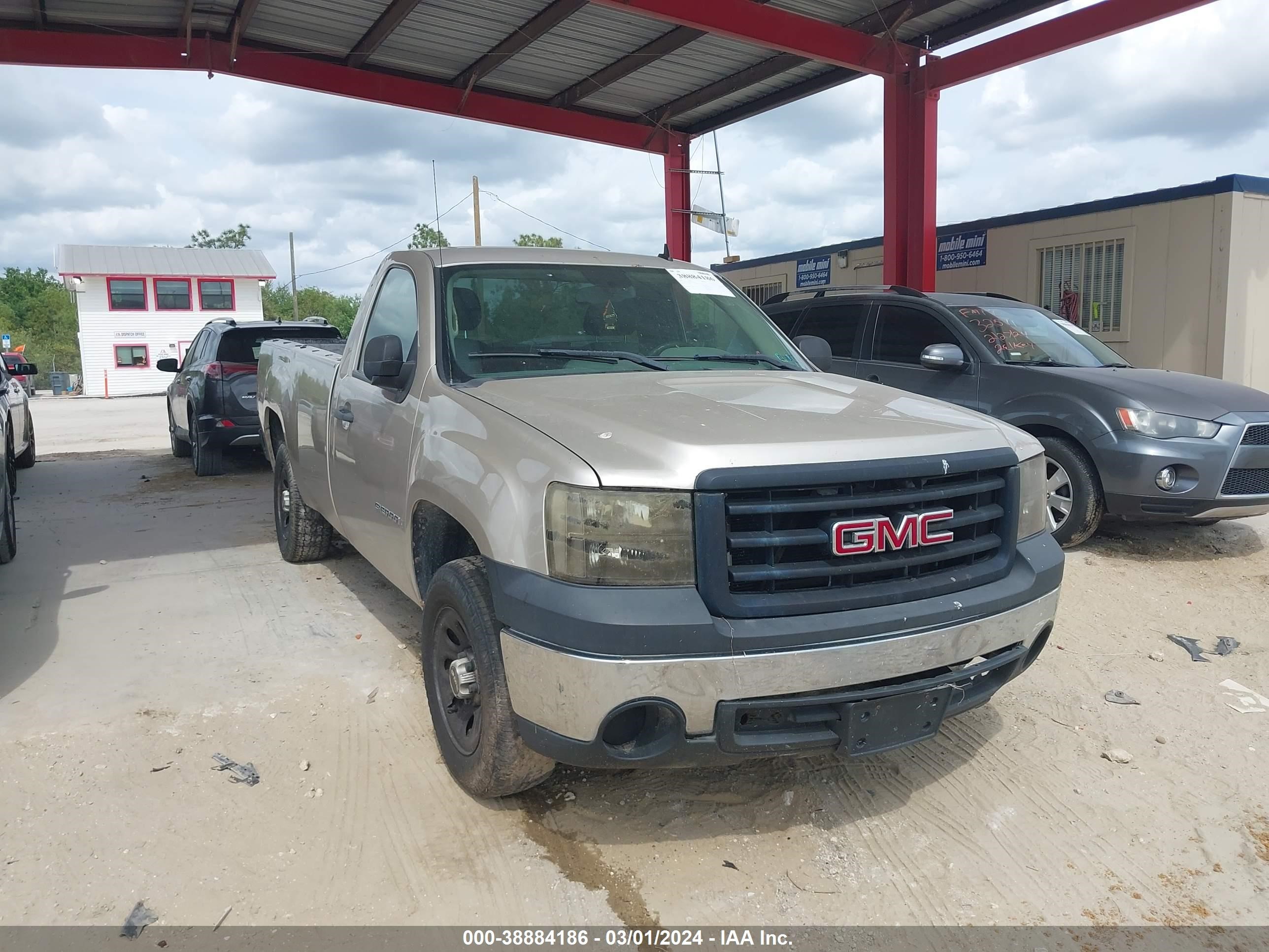 GMC SIERRA 2008 1gtec14x48z331424