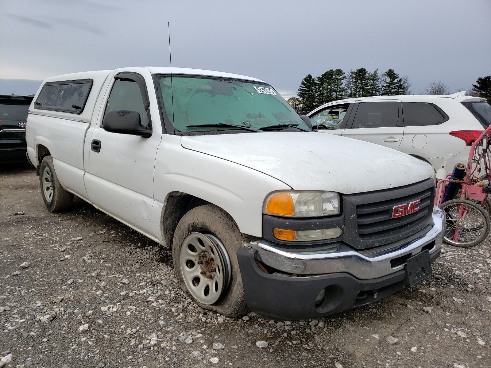 GMC NEW SIERRA 2005 1gtec14x65z290824