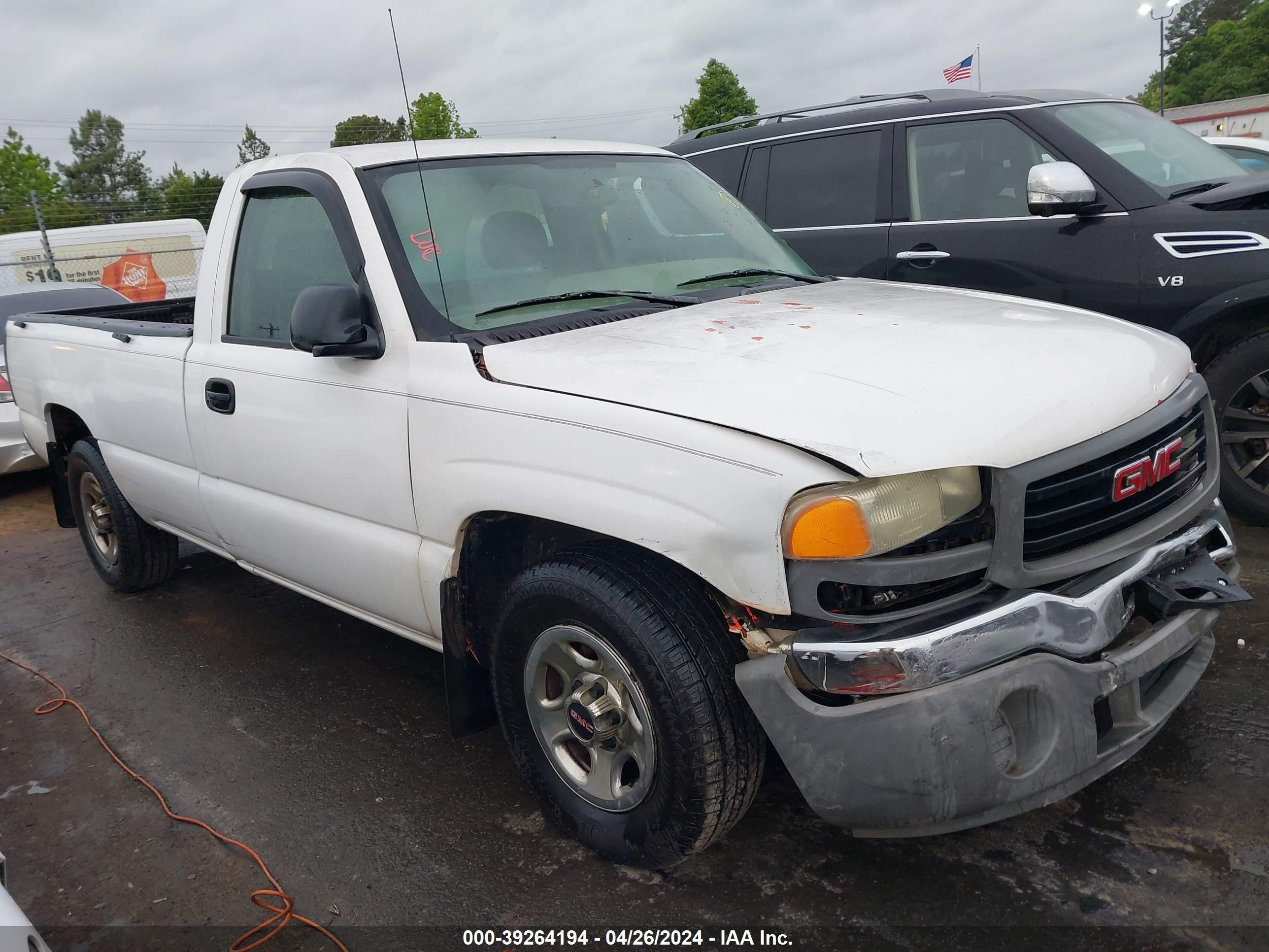 GMC SIERRA 2004 1gtec14x74z249813