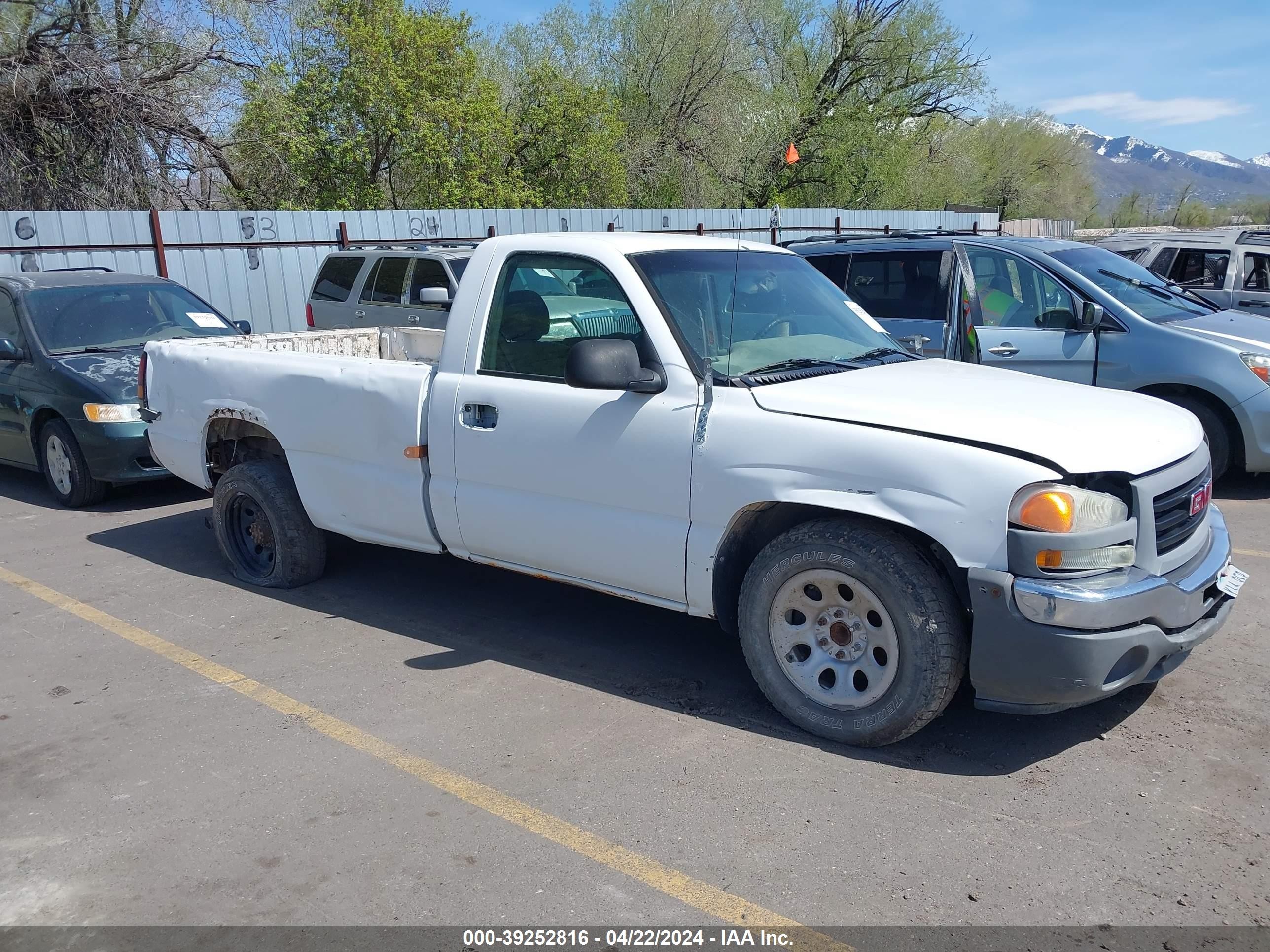 GMC SIERRA 2006 1gtec14x76z100689