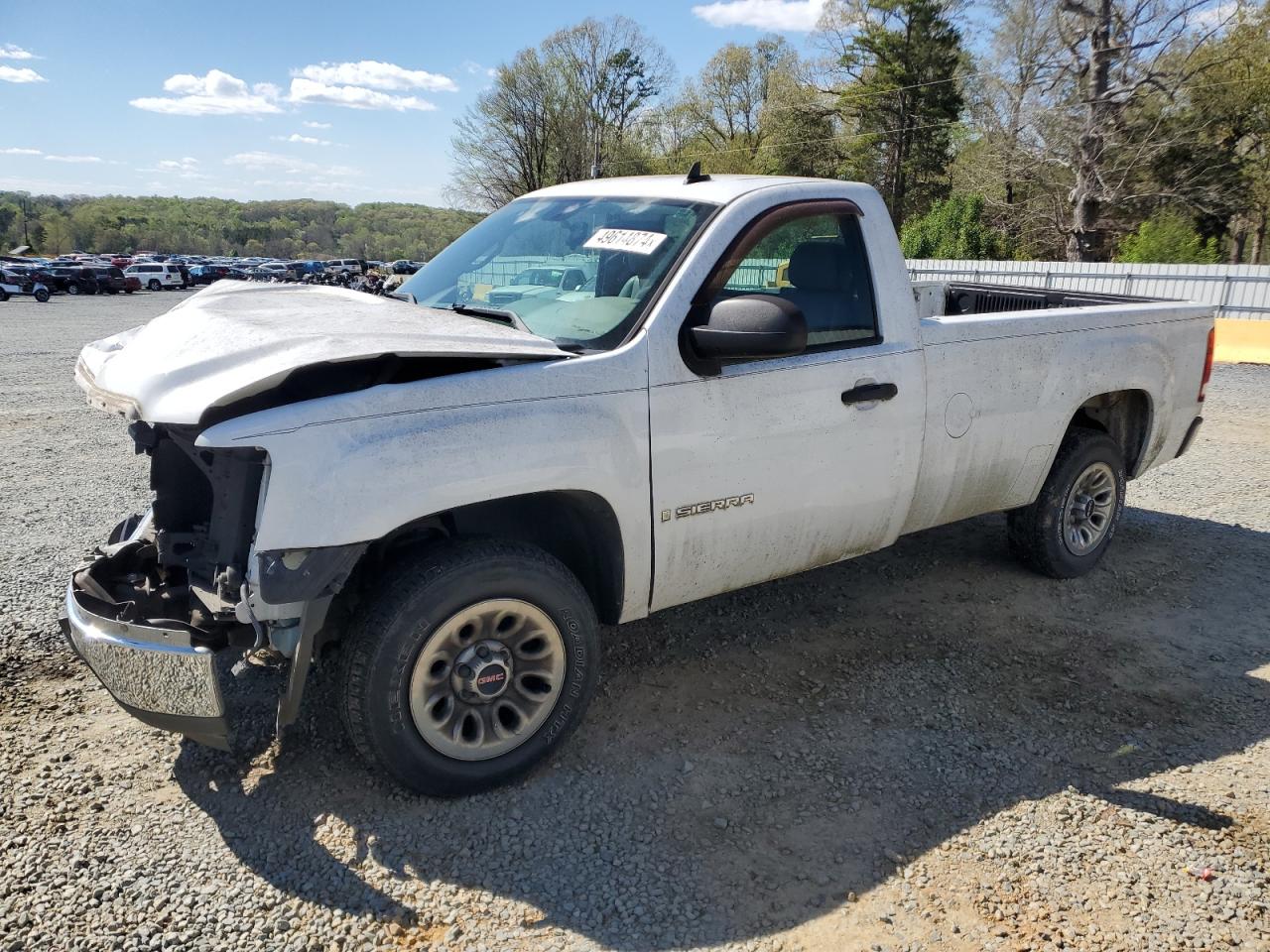 GMC SIERRA 2008 1gtec14x78z134358