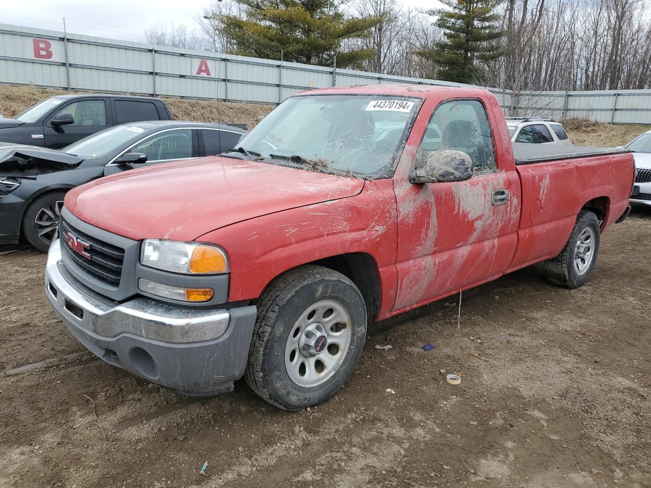 GMC SIERRA 2007 1gtec14xx7z152920