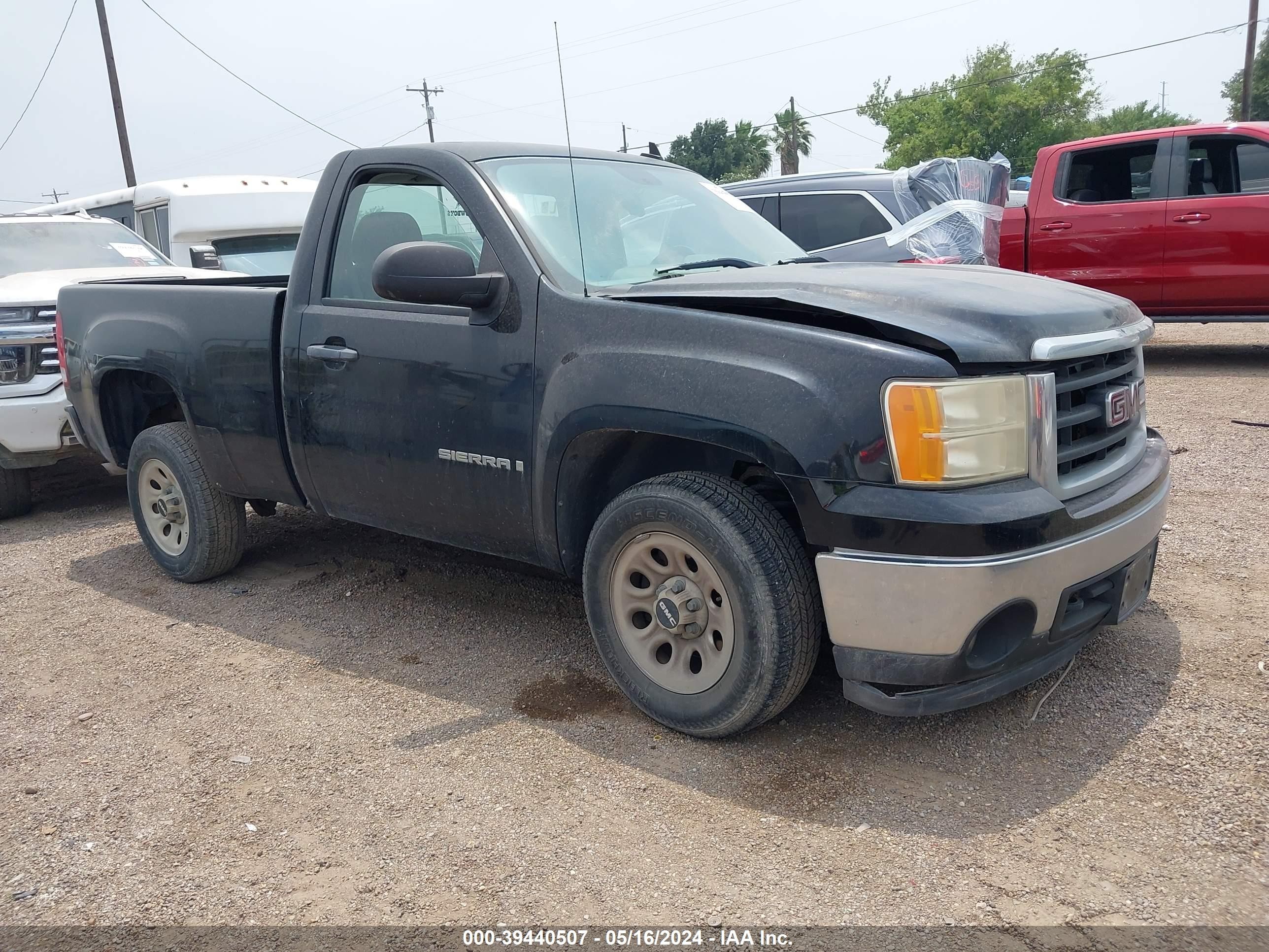 GMC SIERRA 2008 1gtec14xx8z126271