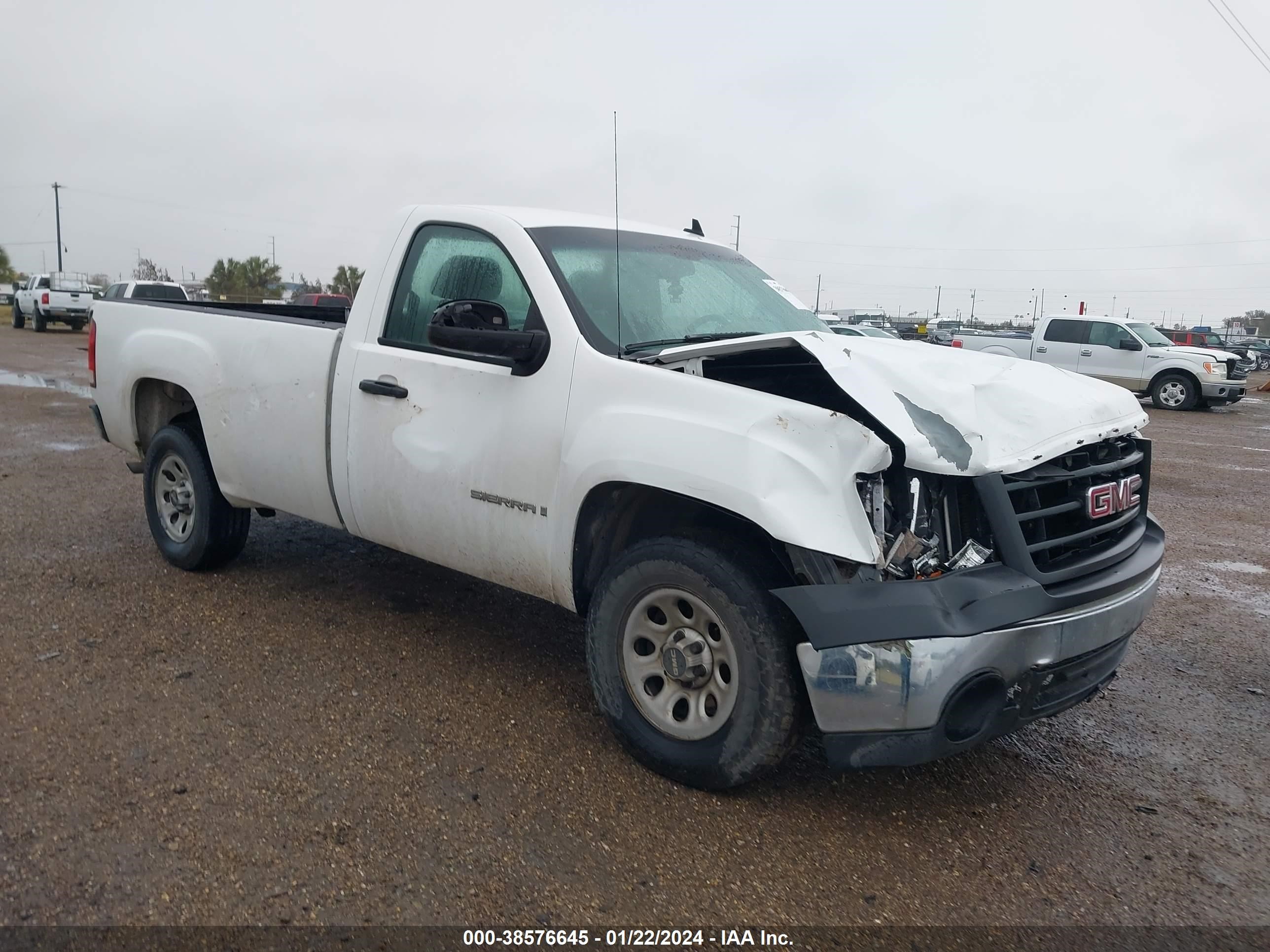 GMC SIERRA 2008 1gtec14xx8z152725