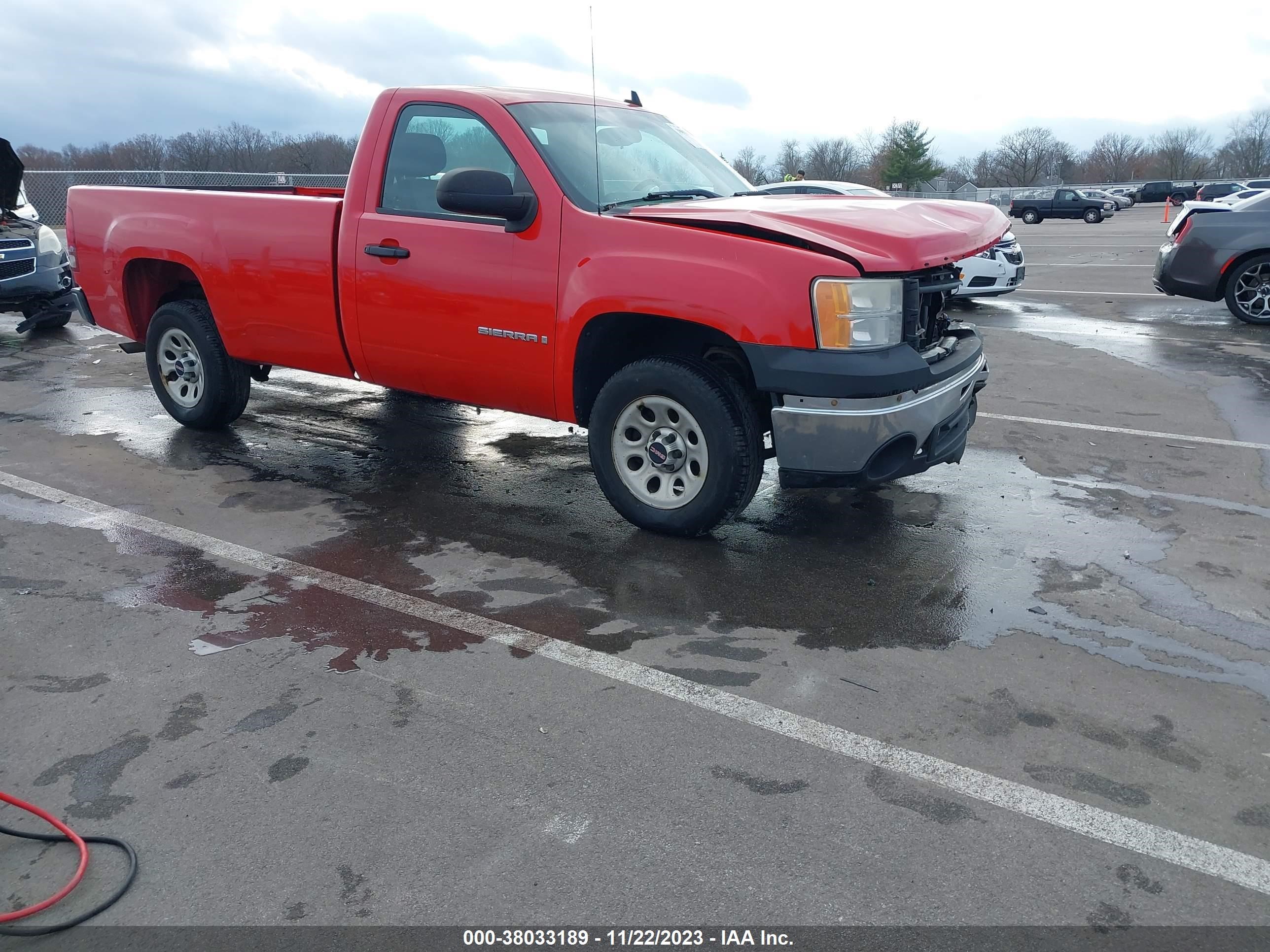 GMC SIERRA 2009 1gtec14xx9z186570