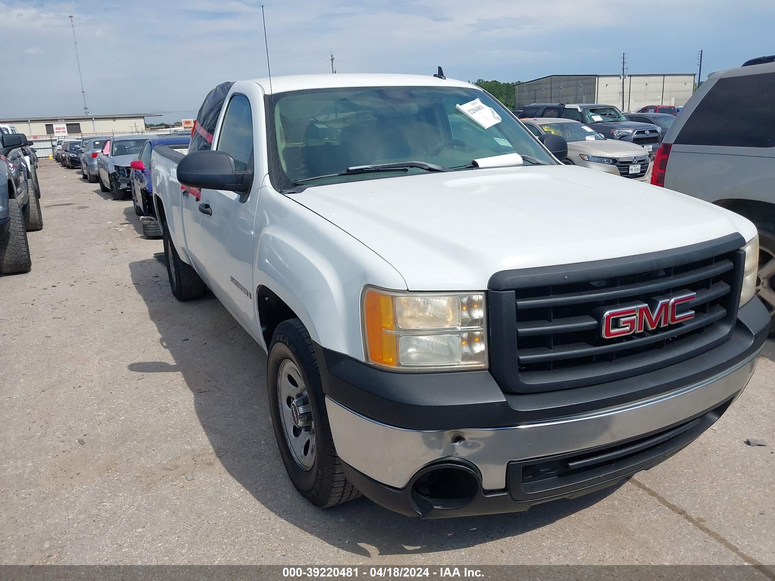 GMC SIERRA 2007 1gtec19c27zs16477