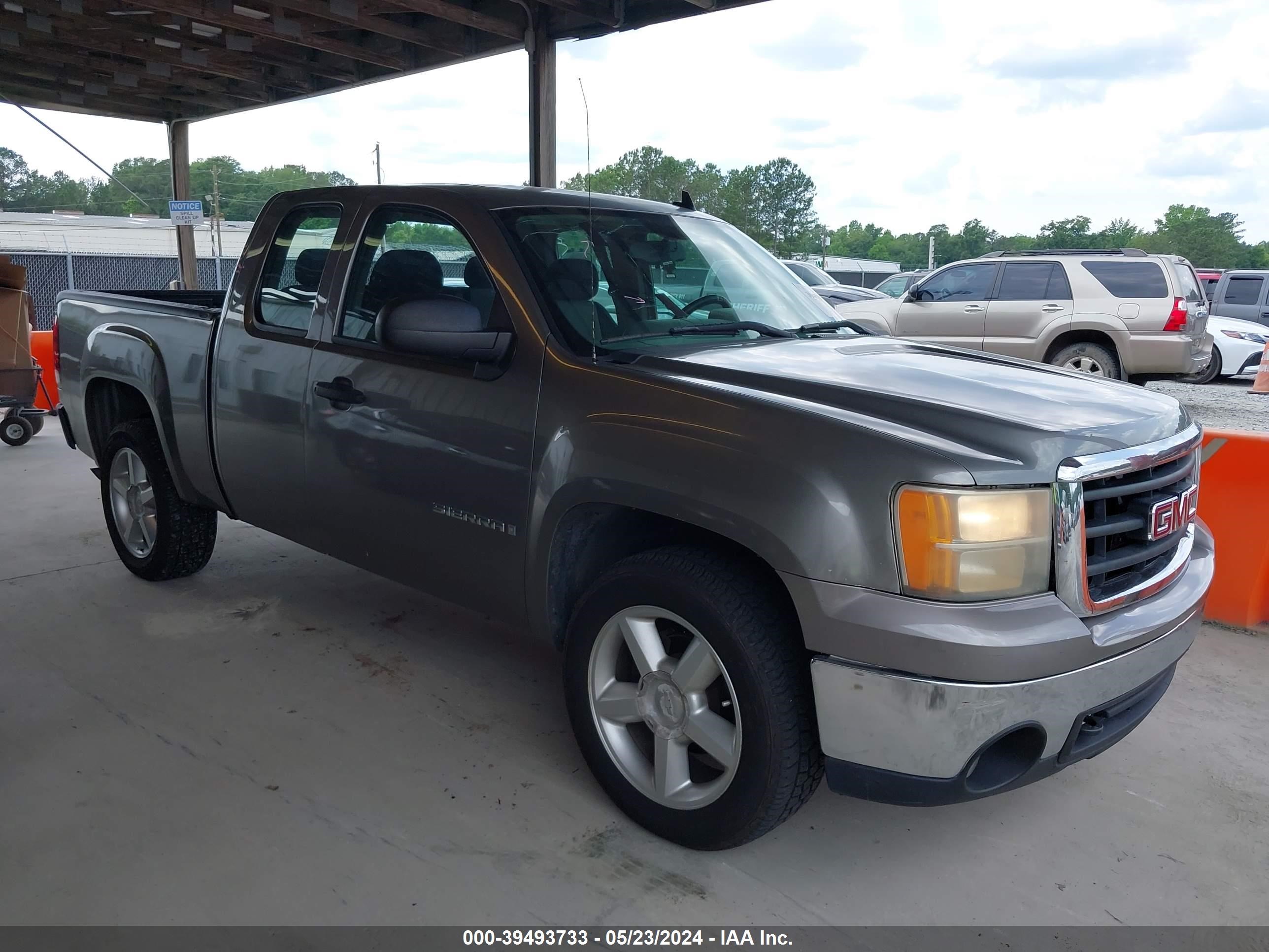 GMC SIERRA 2008 1gtec19c68z184030