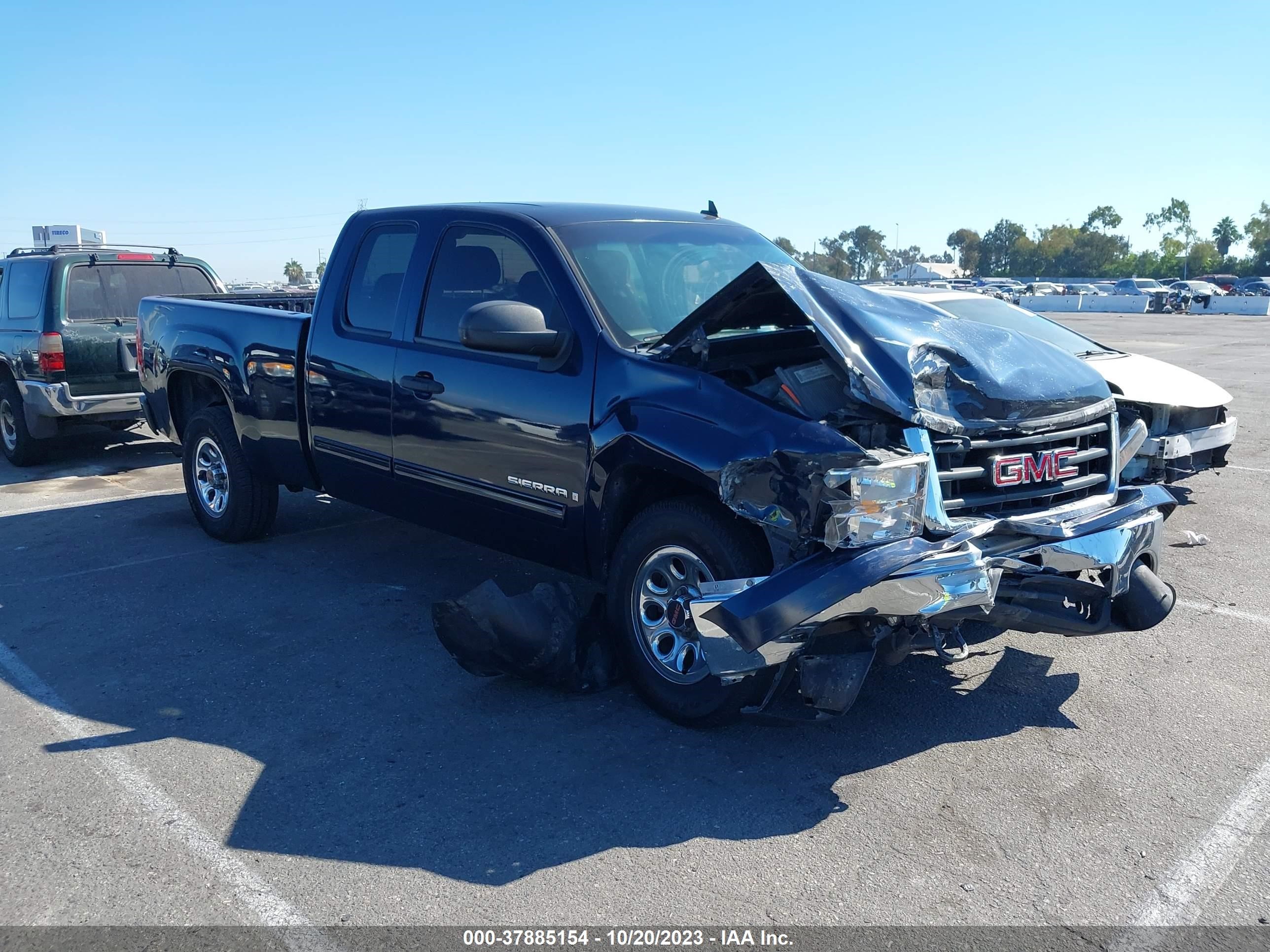 GMC SIERRA 2008 1gtec19c78z179578