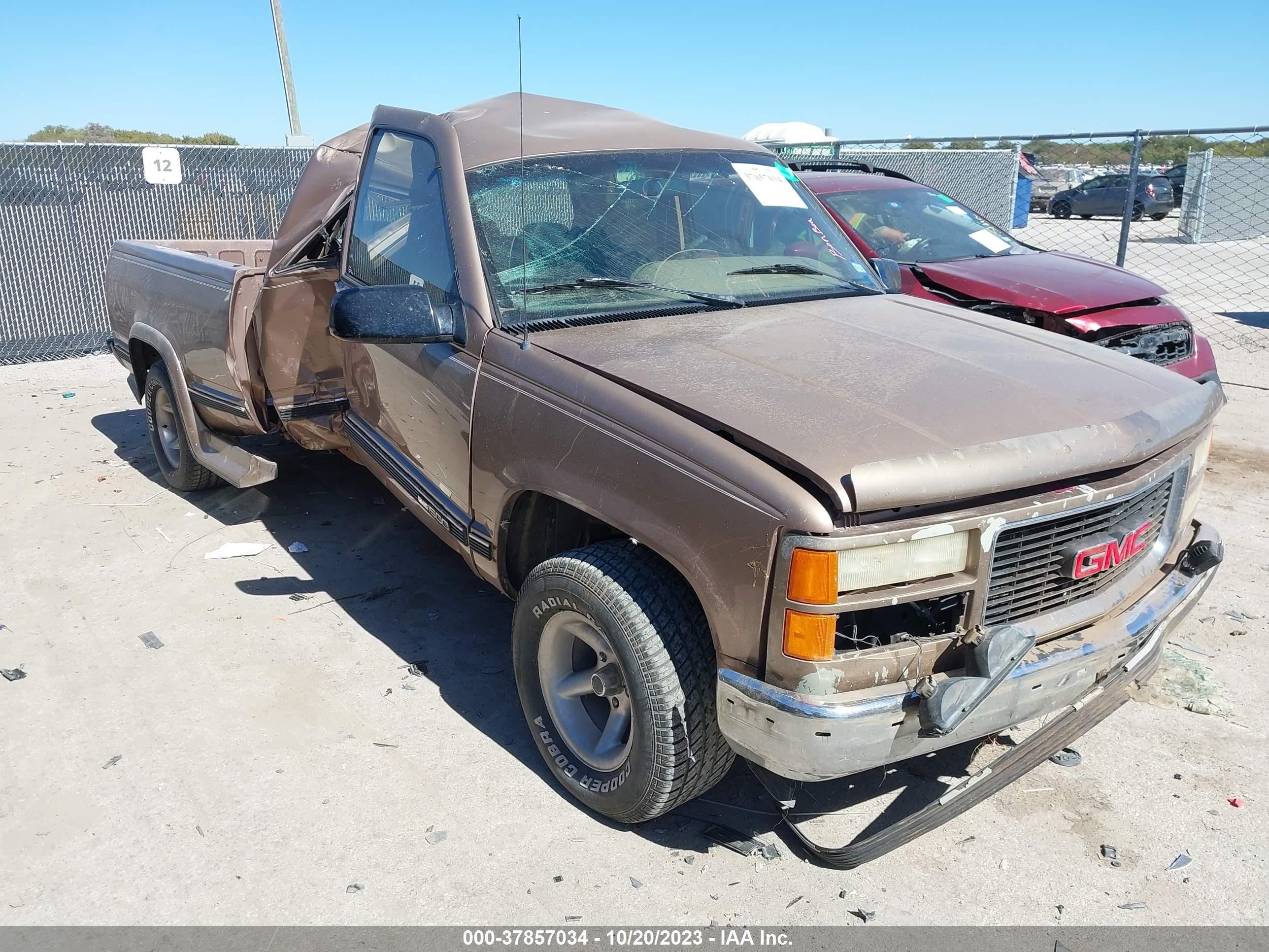 GMC SIERRA 1995 1gtec19h8se500103