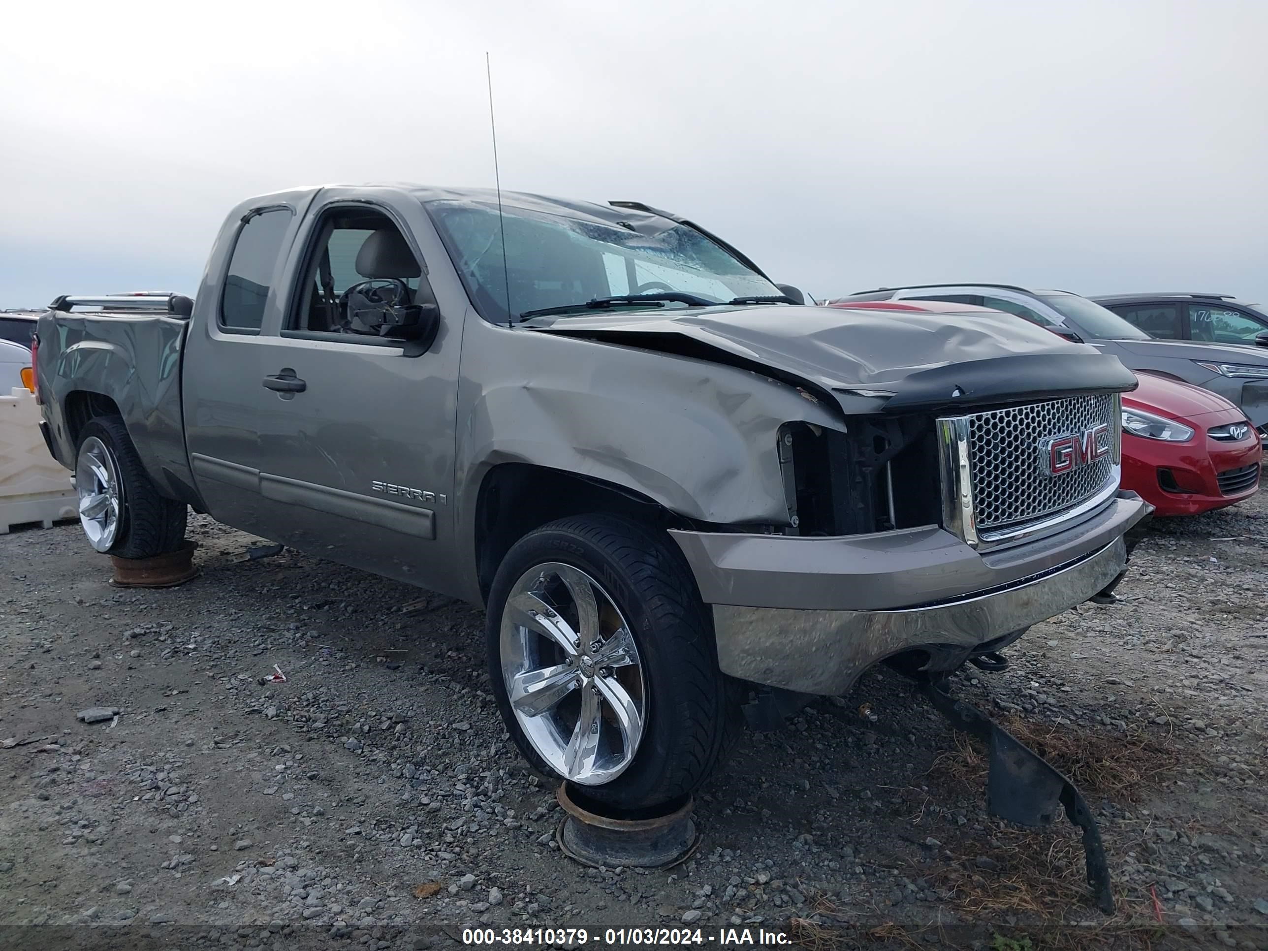 GMC SIERRA 2008 1gtec19j28z163934