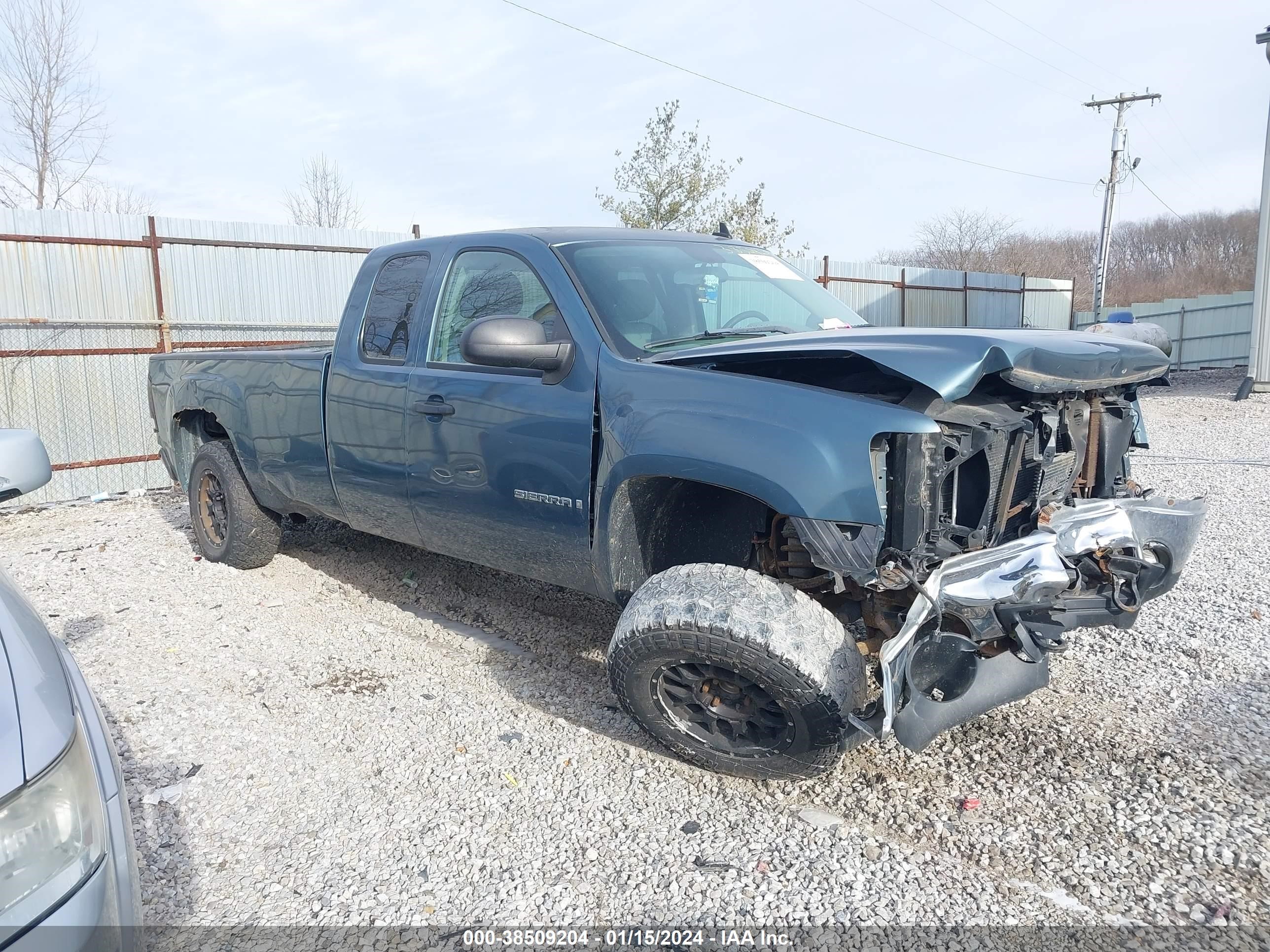 GMC SIERRA 2008 1gtec19j88e201884