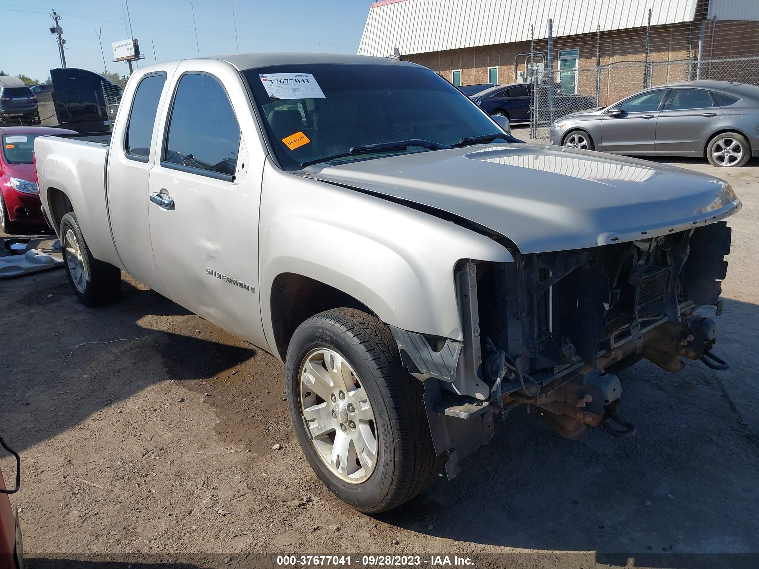 GMC SIERRA 2008 1gtec19jx8z181243