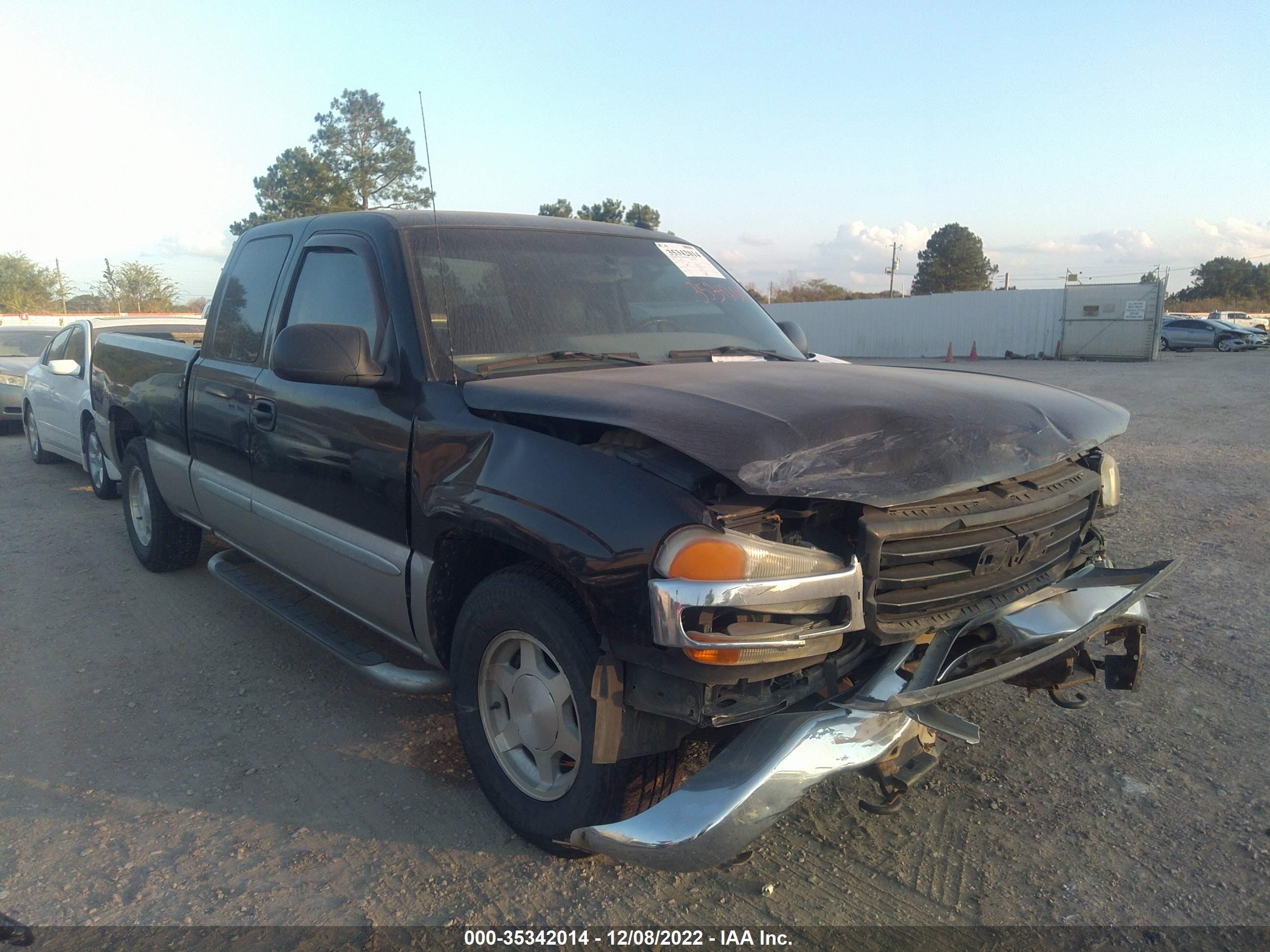 GMC SIERRA 2004 1gtec19t04z272758