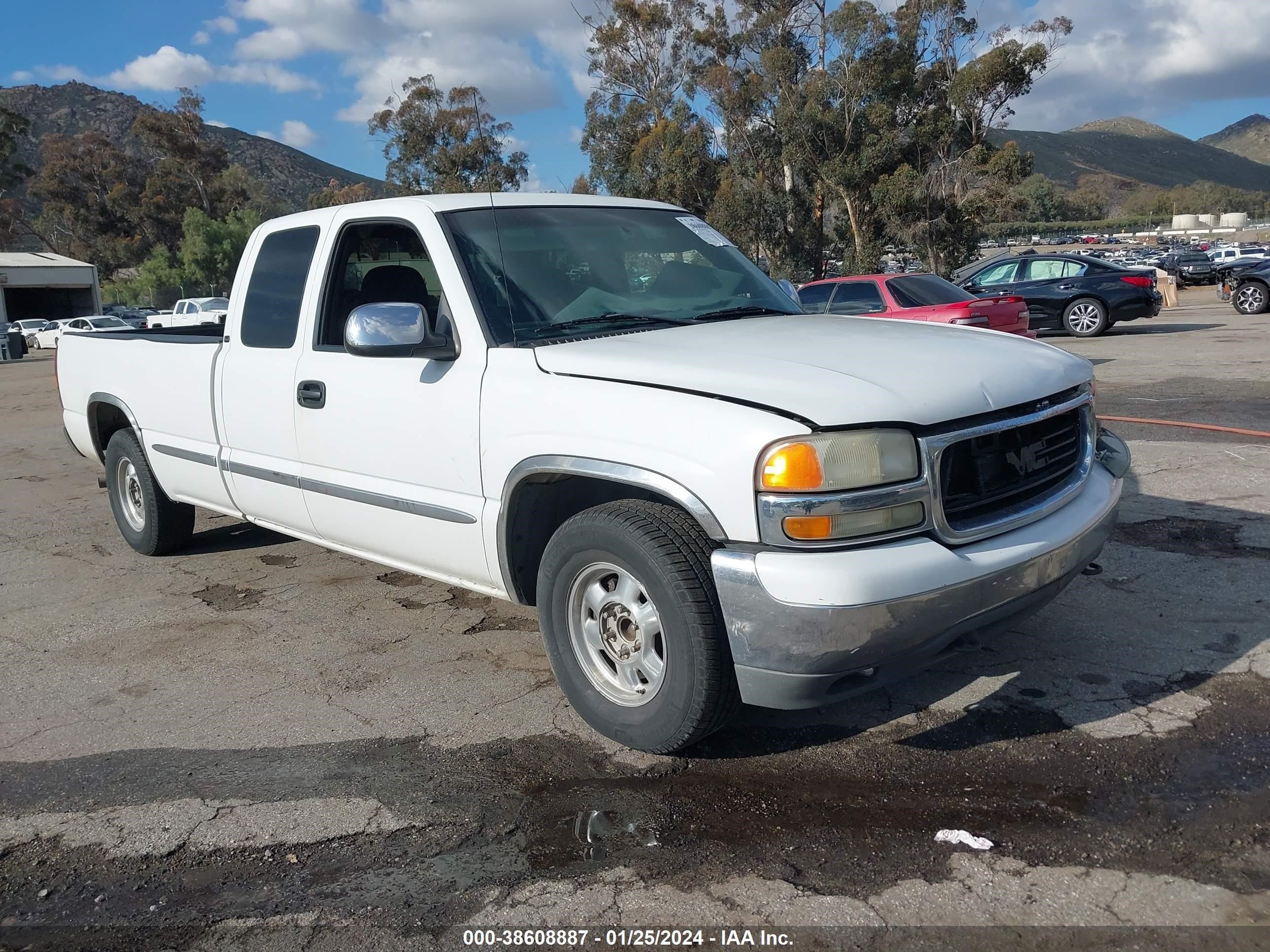 GMC SIERRA 2001 1gtec19t21e258590