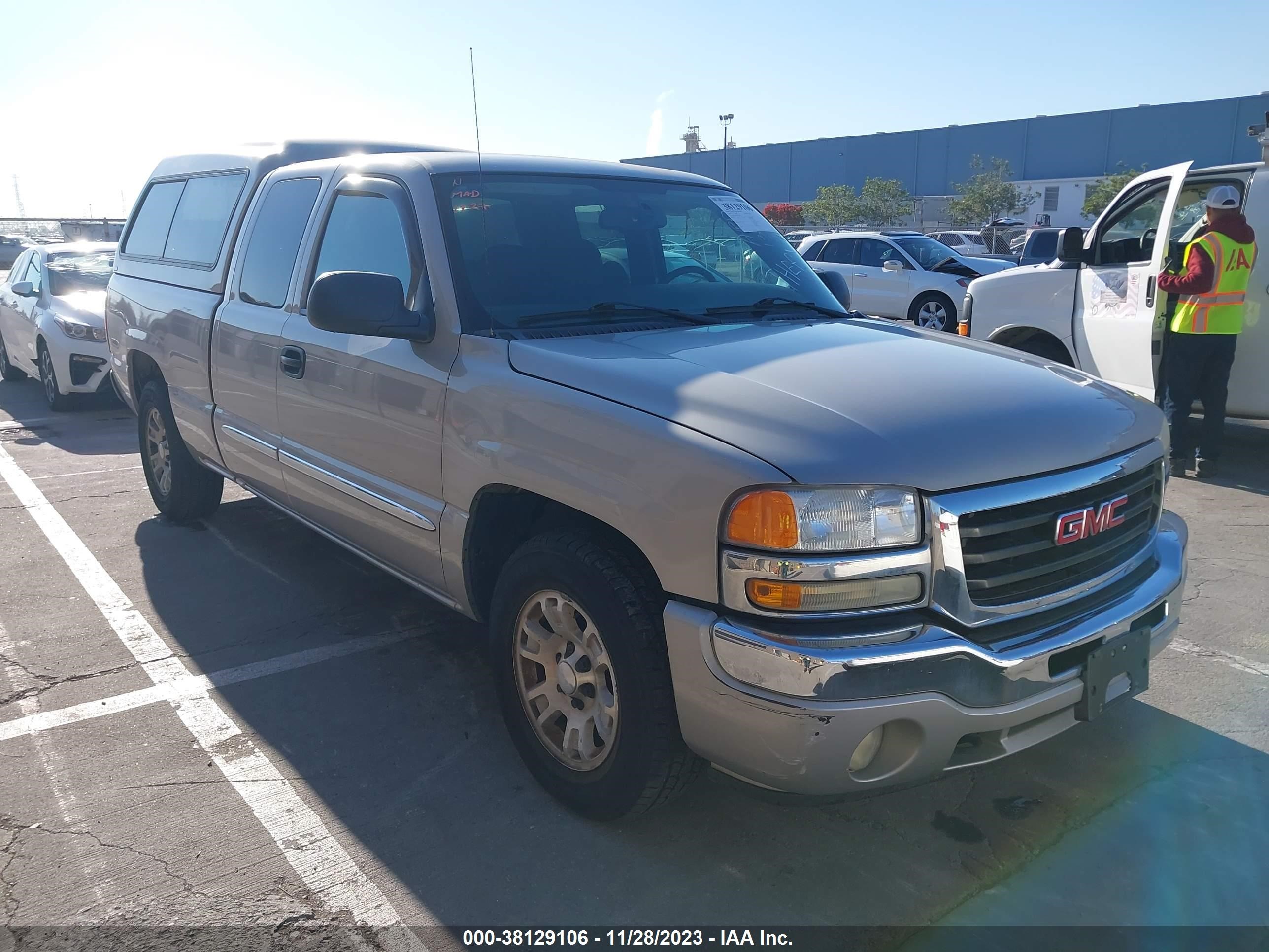 GMC SIERRA 2006 1gtec19t36z236260