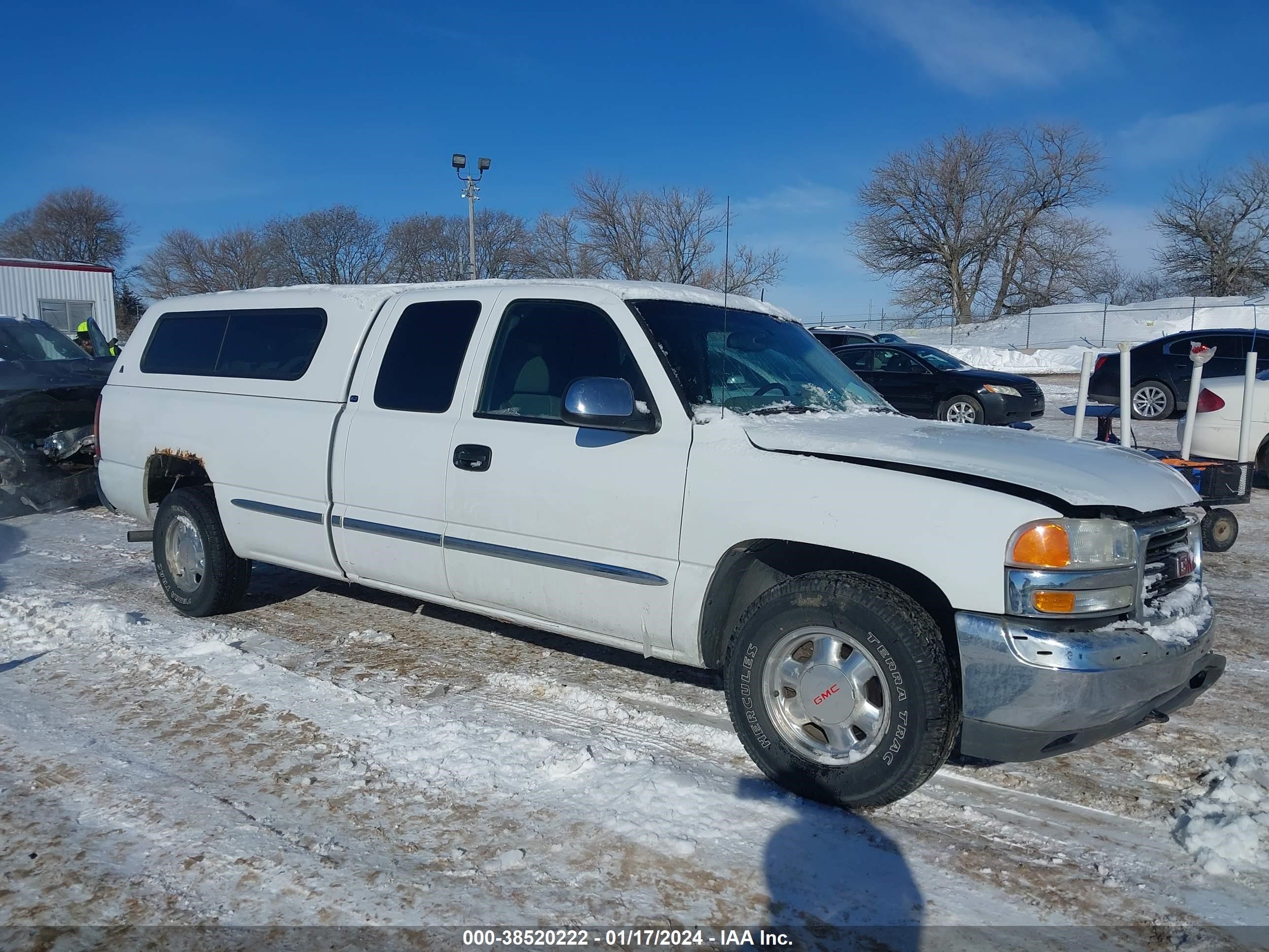 GMC SIERRA 2001 1gtec19t41e207978