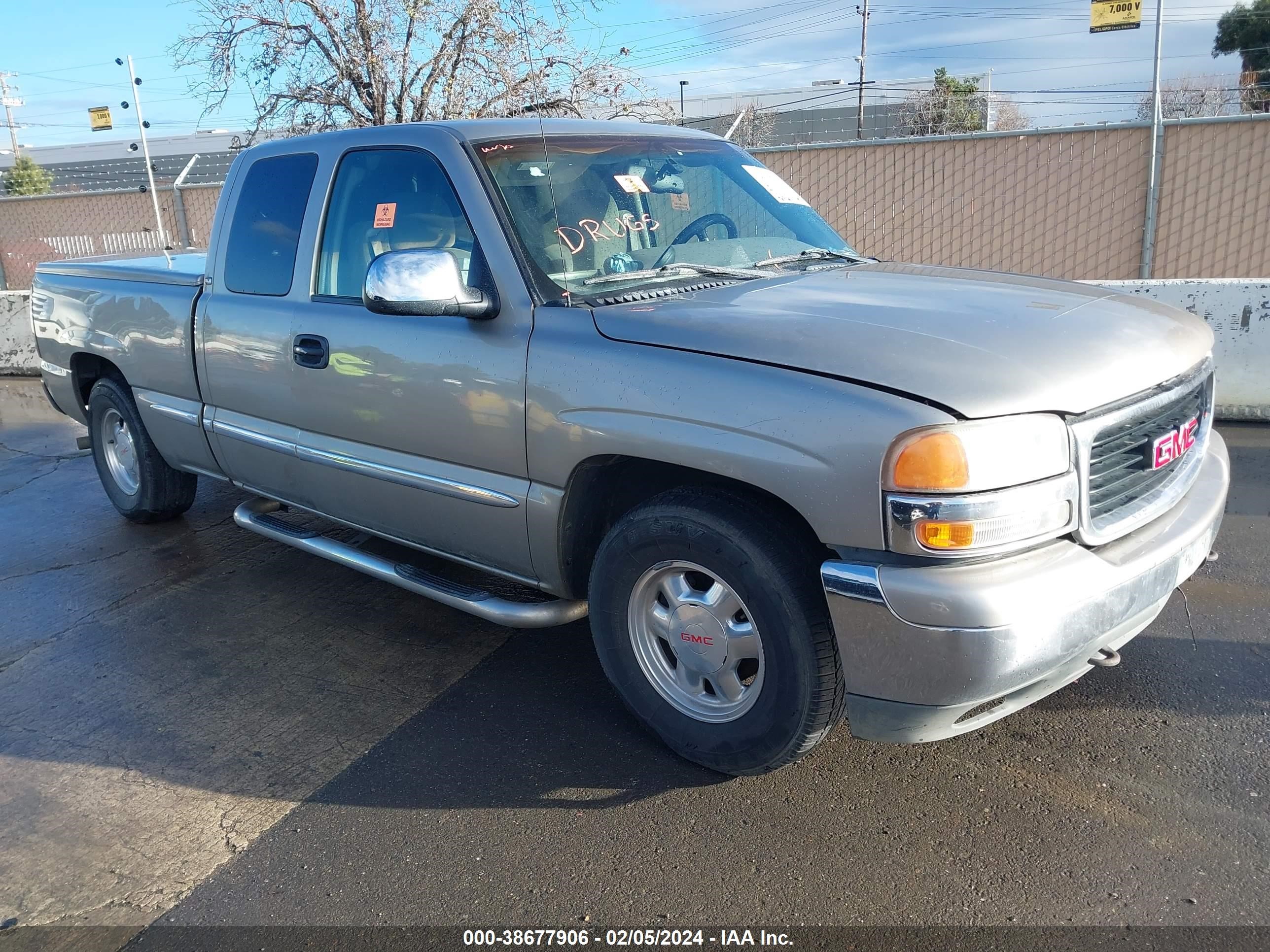 GMC SIERRA 2000 1gtec19t5yz310409