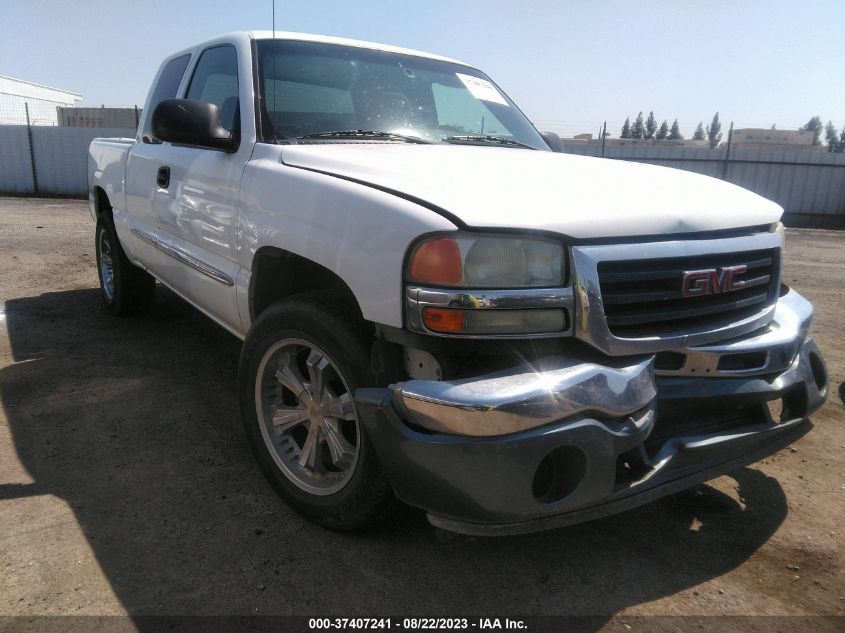 GMC SIERRA 2006 1gtec19t86z211595