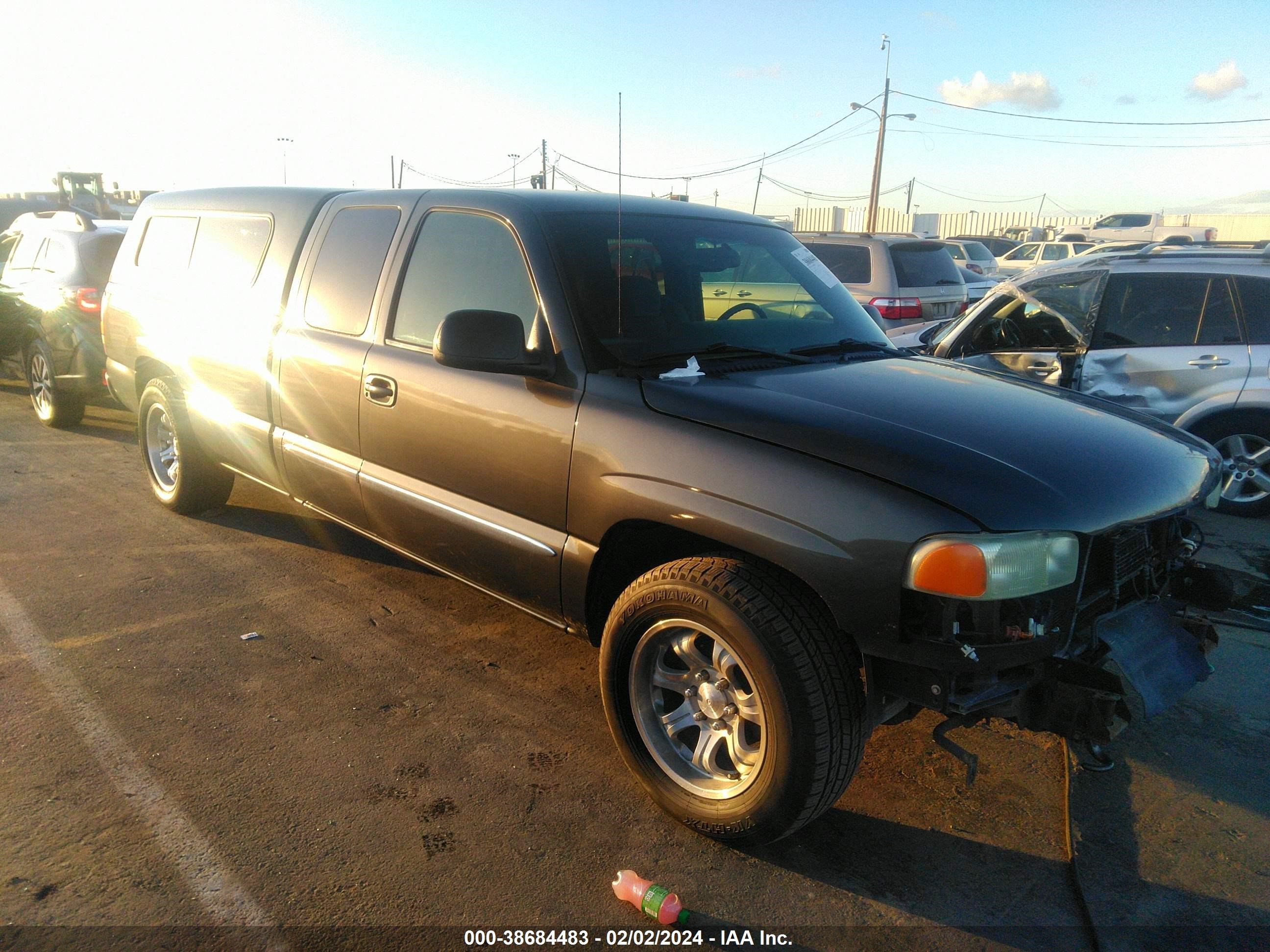 GMC SIERRA 2003 1gtec19t93e147652