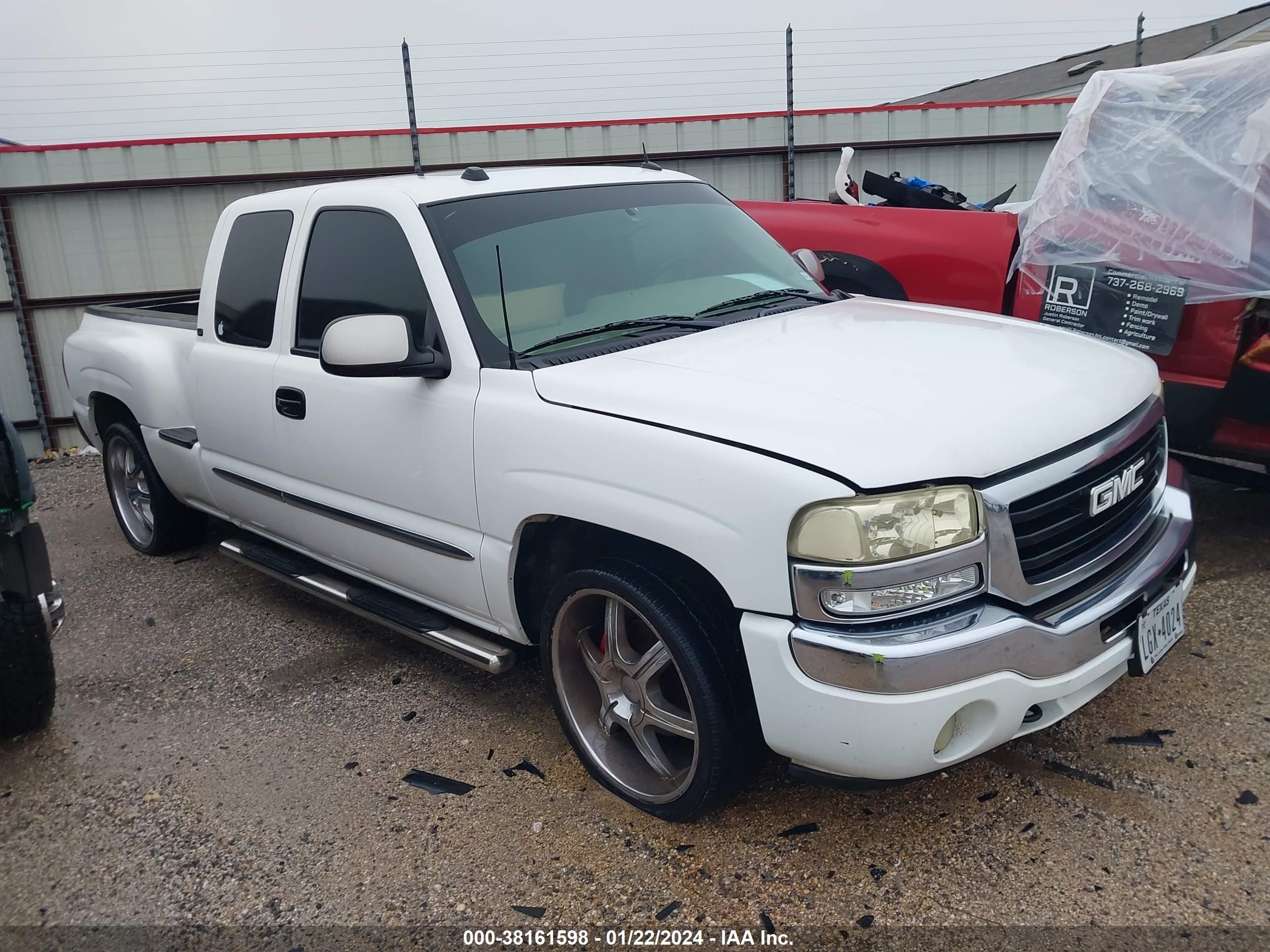 GMC SIERRA 2005 1gtec19t95z254308