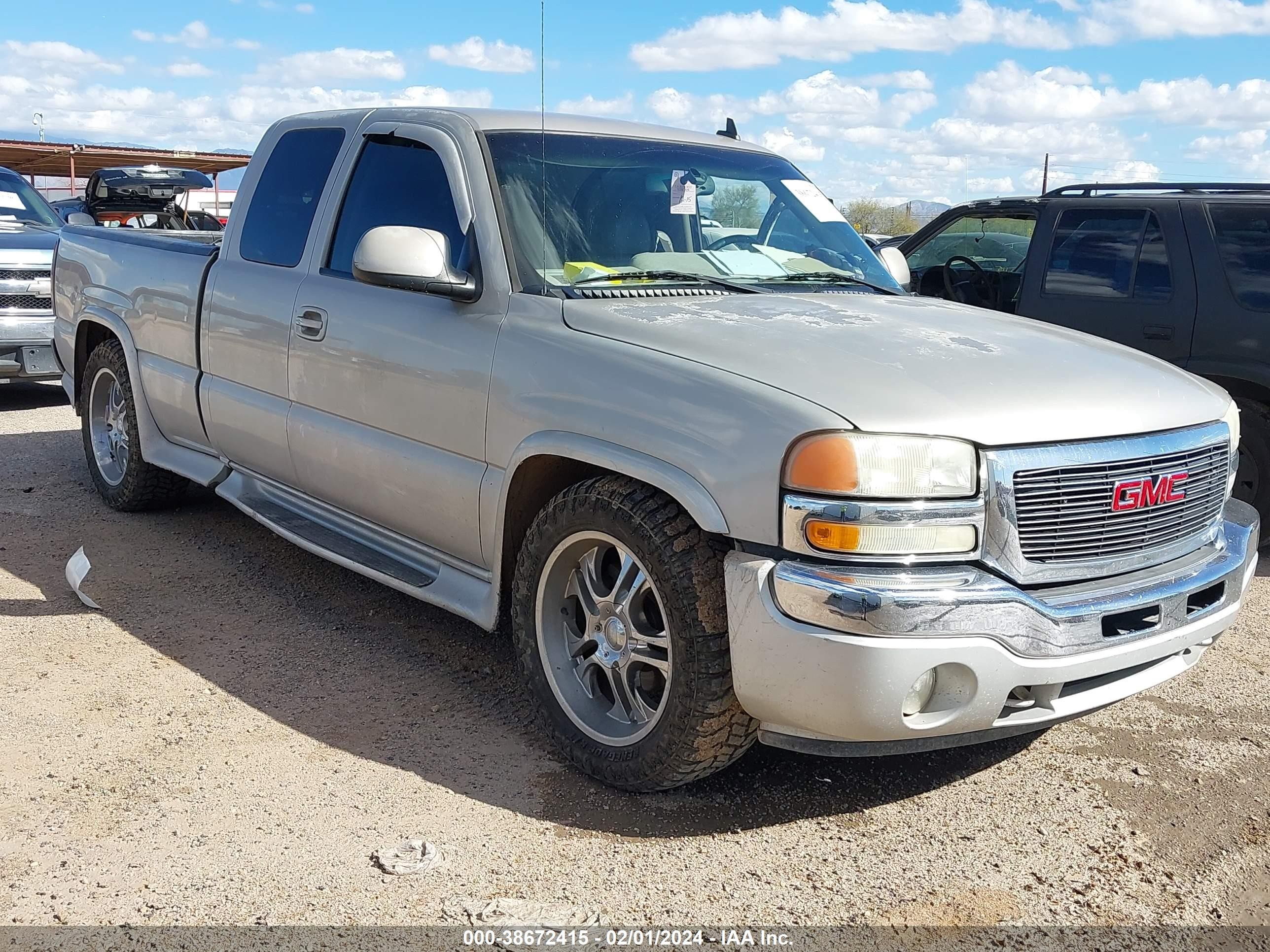 GMC SIERRA 2006 1gtec19t96z227336