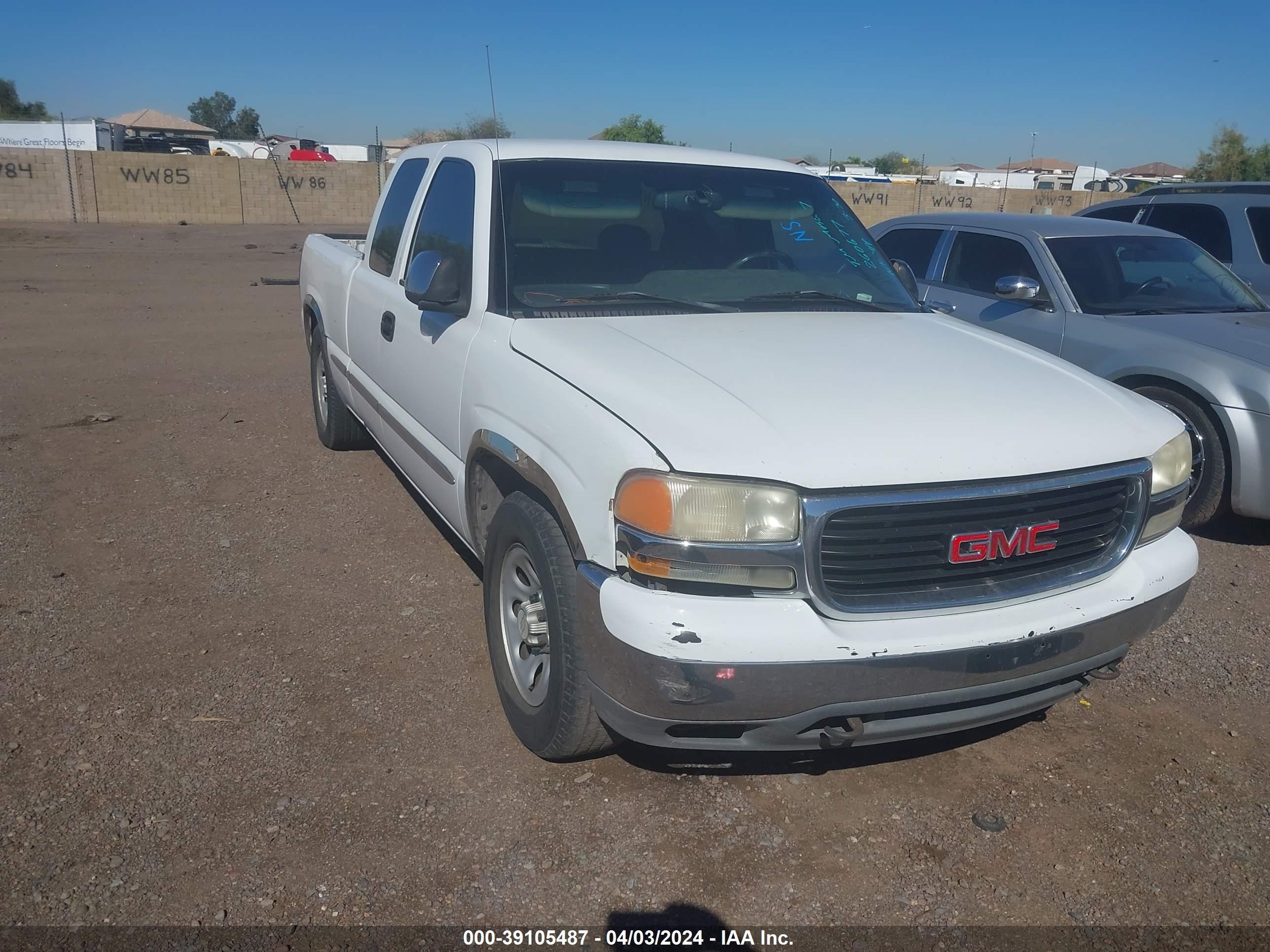 GMC SIERRA 2000 1gtec19t9yz260677