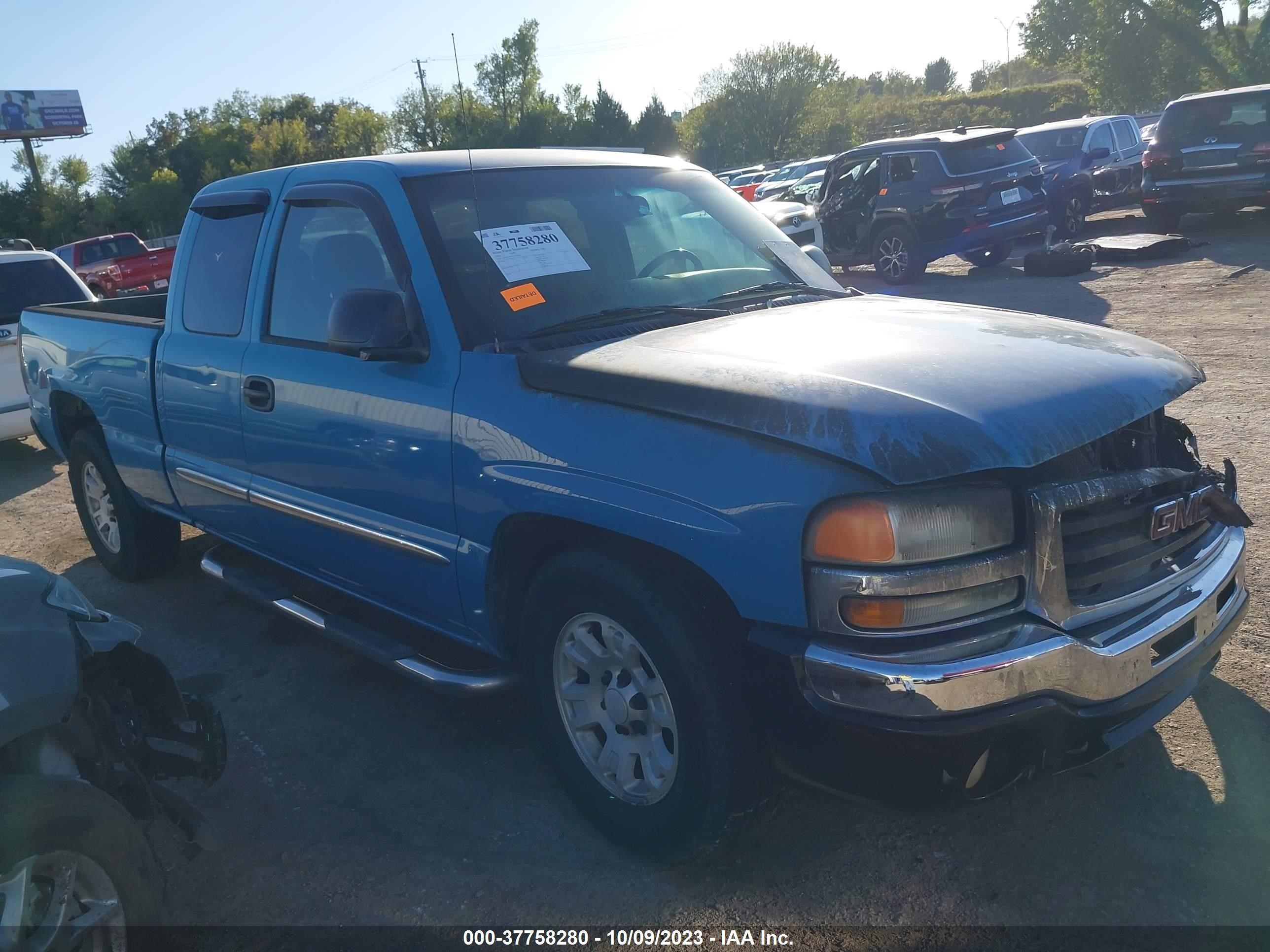 GMC SIERRA 2005 1gtec19tx5z330604