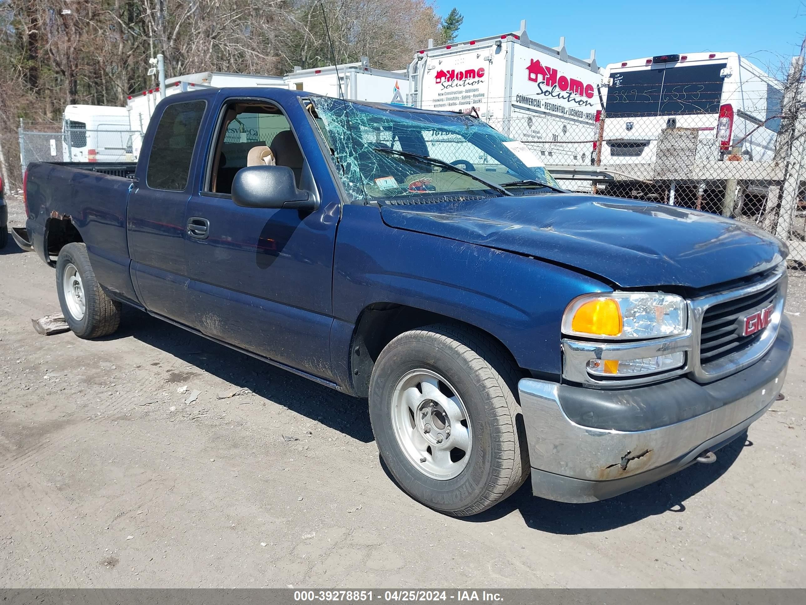 GMC SIERRA 2000 1gtec19v1yz335437