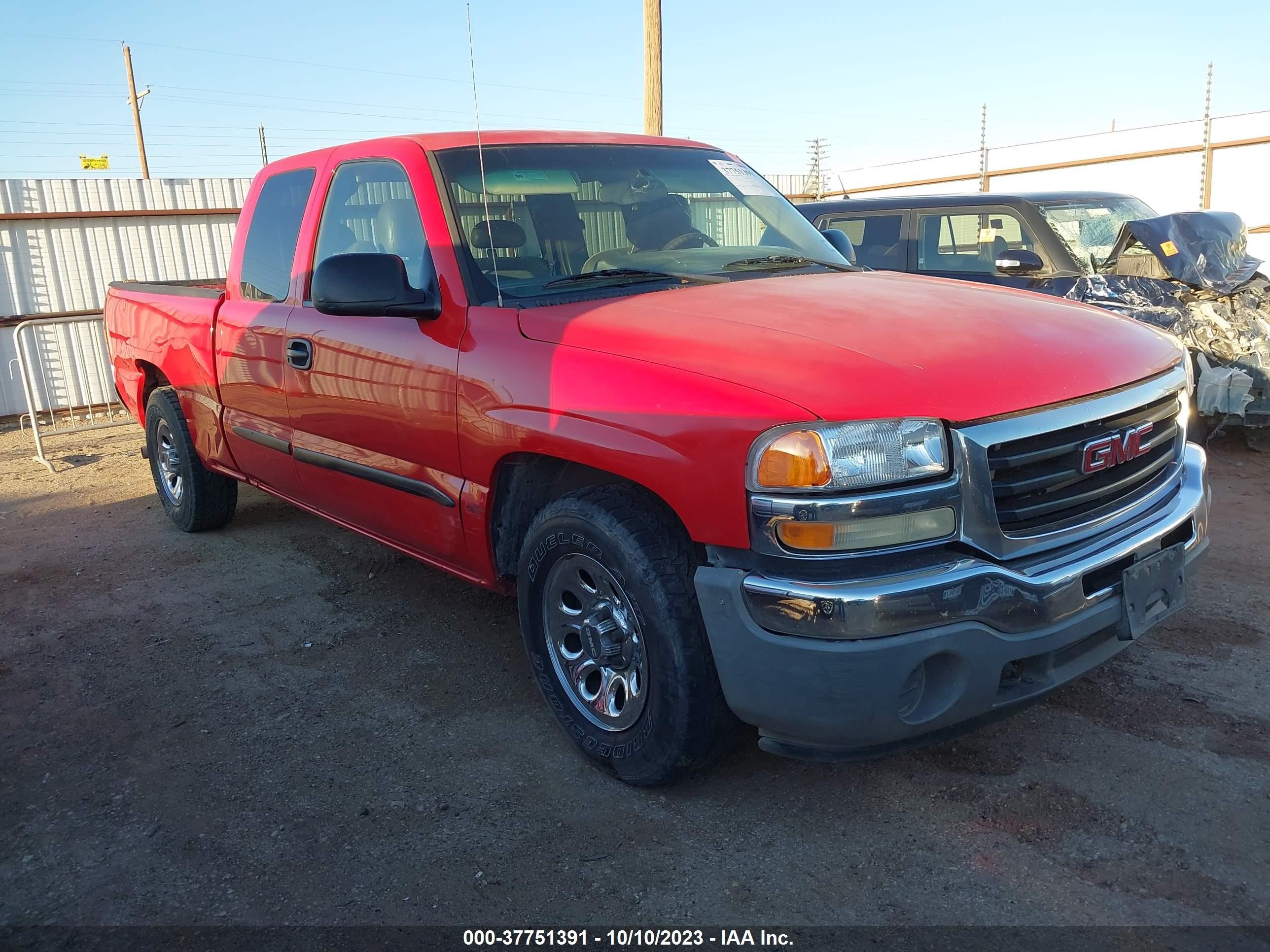 GMC SIERRA 2006 1gtec19v46z246295