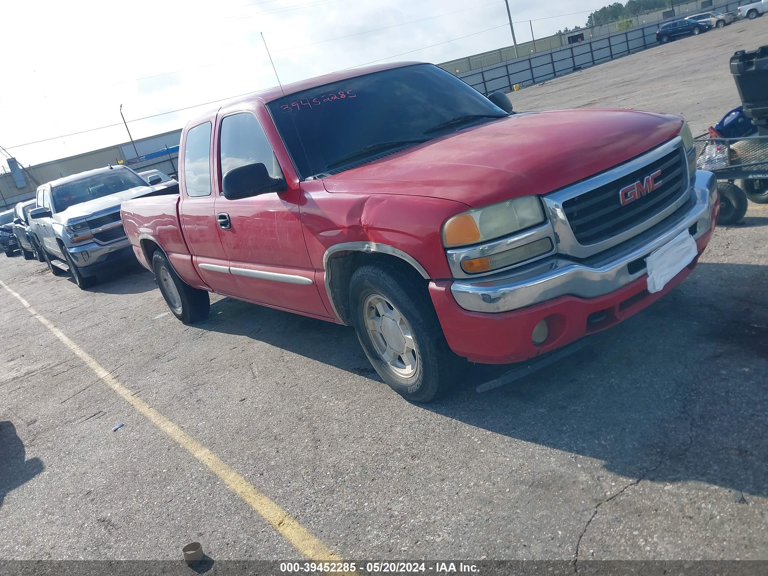 GMC NULL 2005 1gtec19v55z108750