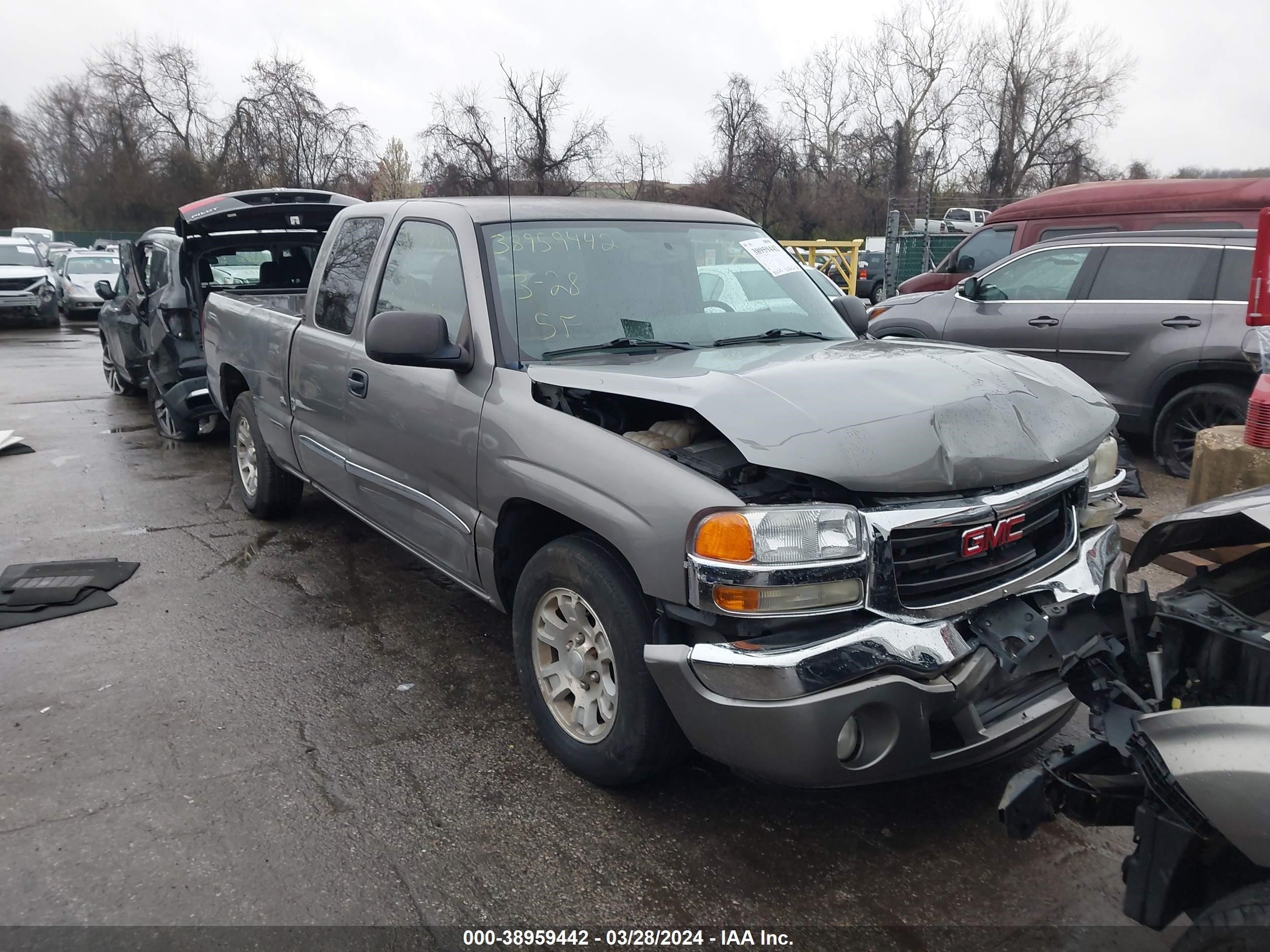 GMC SIERRA 2007 1gtec19v57z193379