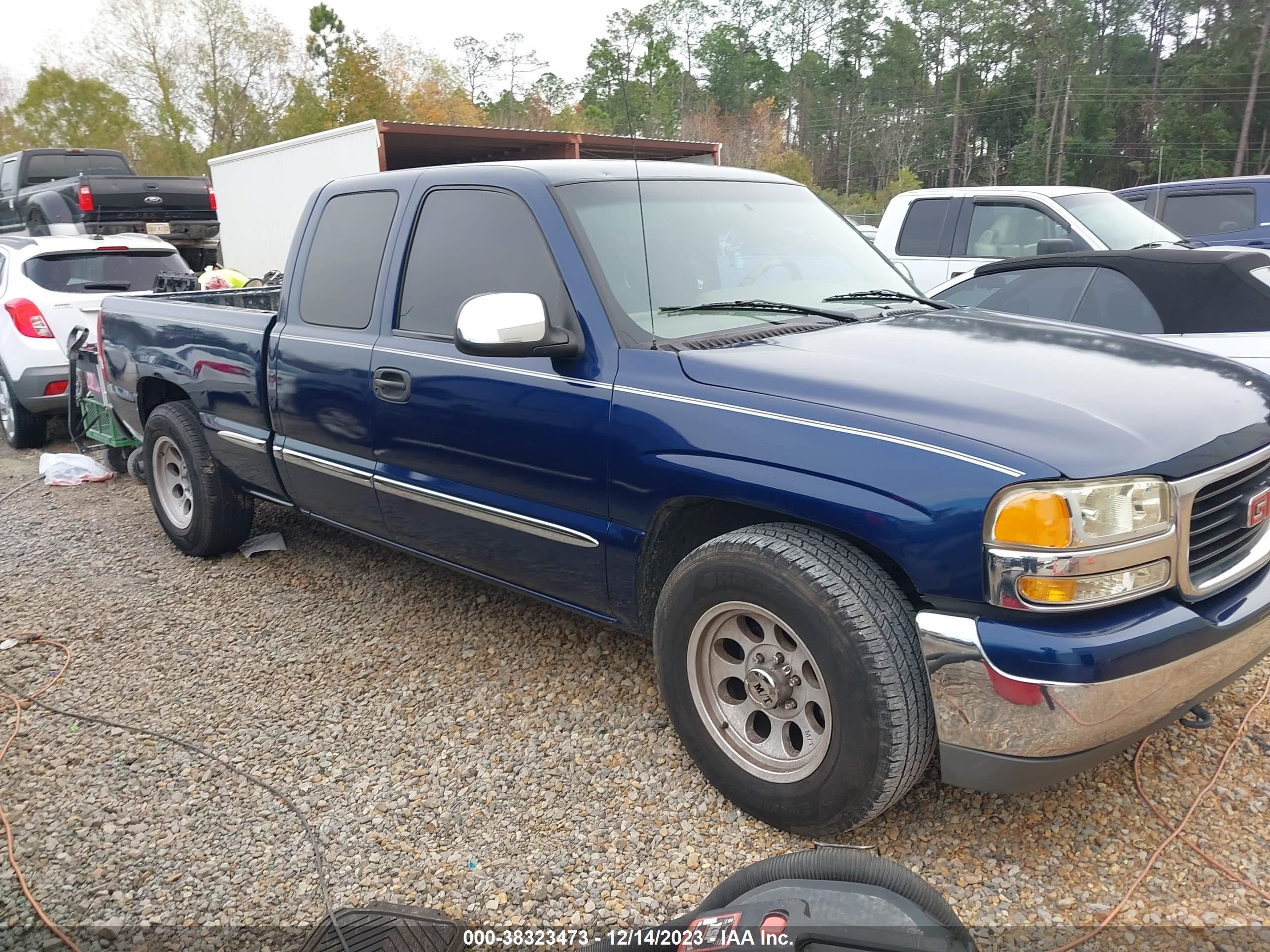 GMC SIERRA 2001 1gtec19v61z167817