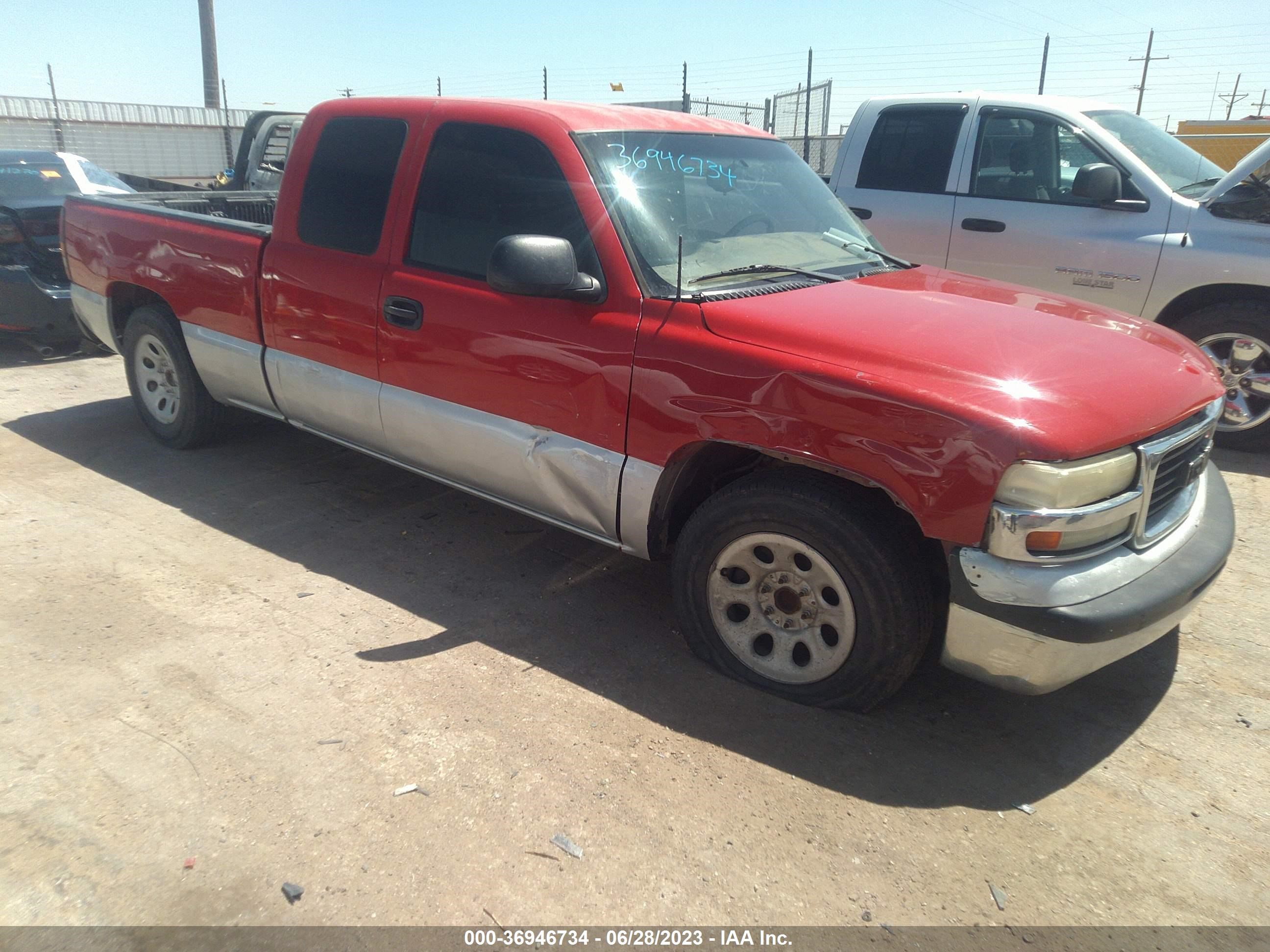 GMC SIERRA 2005 1gtec19v85z255287