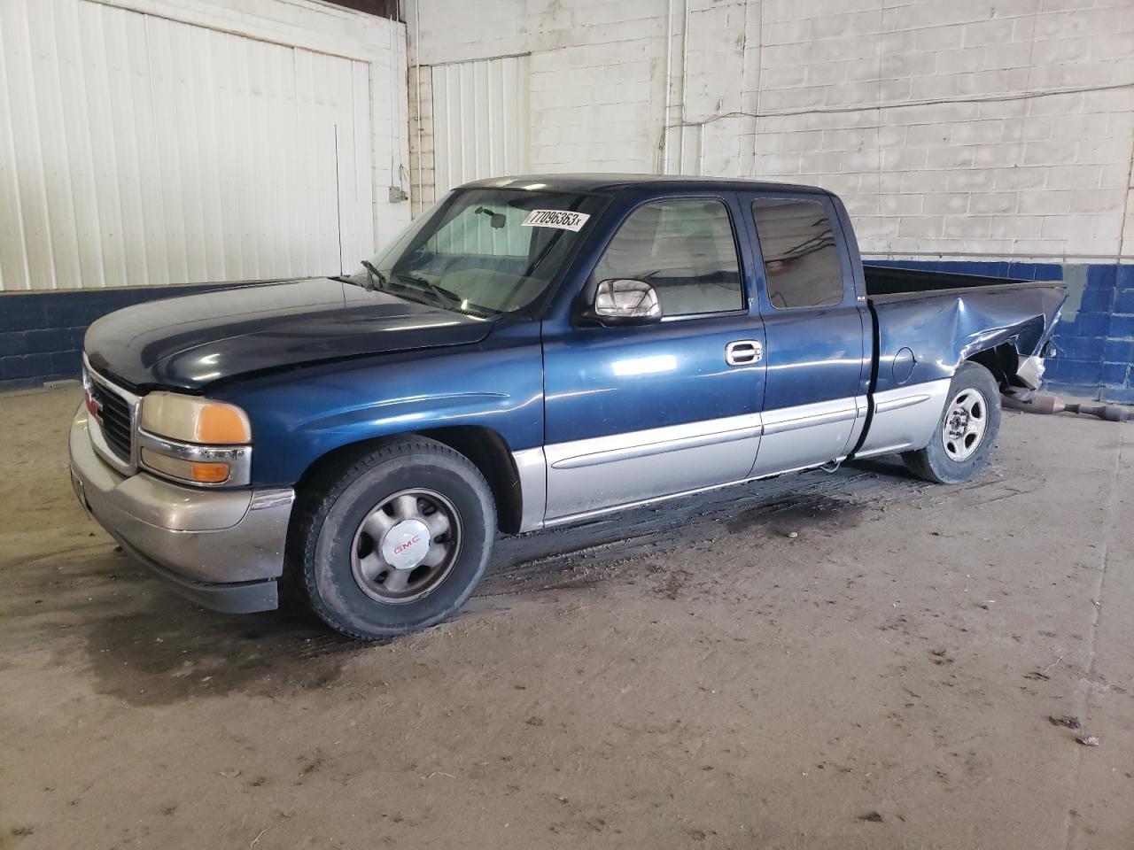 GMC SIERRA 2000 1gtec19v9yz310012