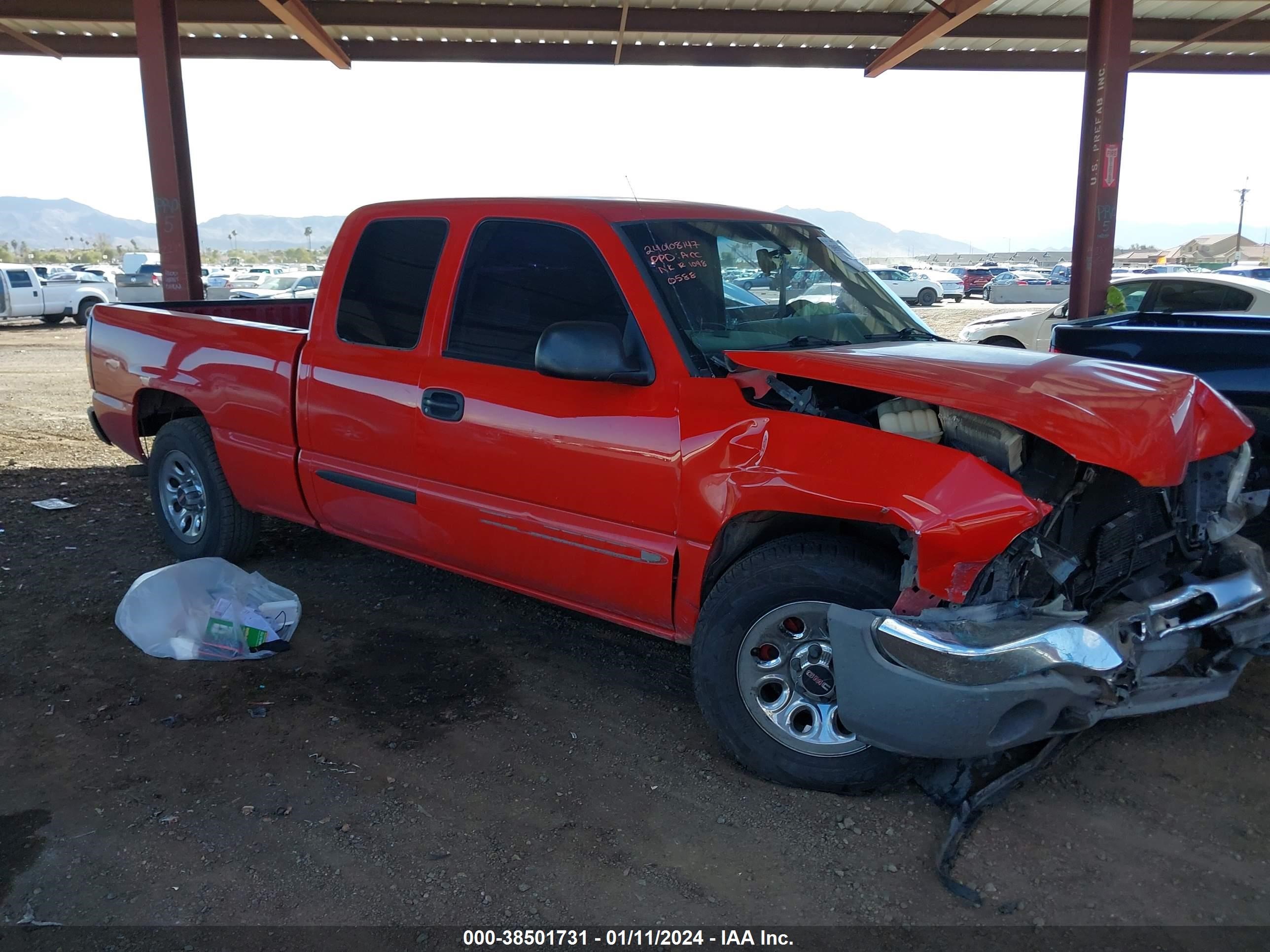 GMC SIERRA 2007 1gtec19vx7z190588